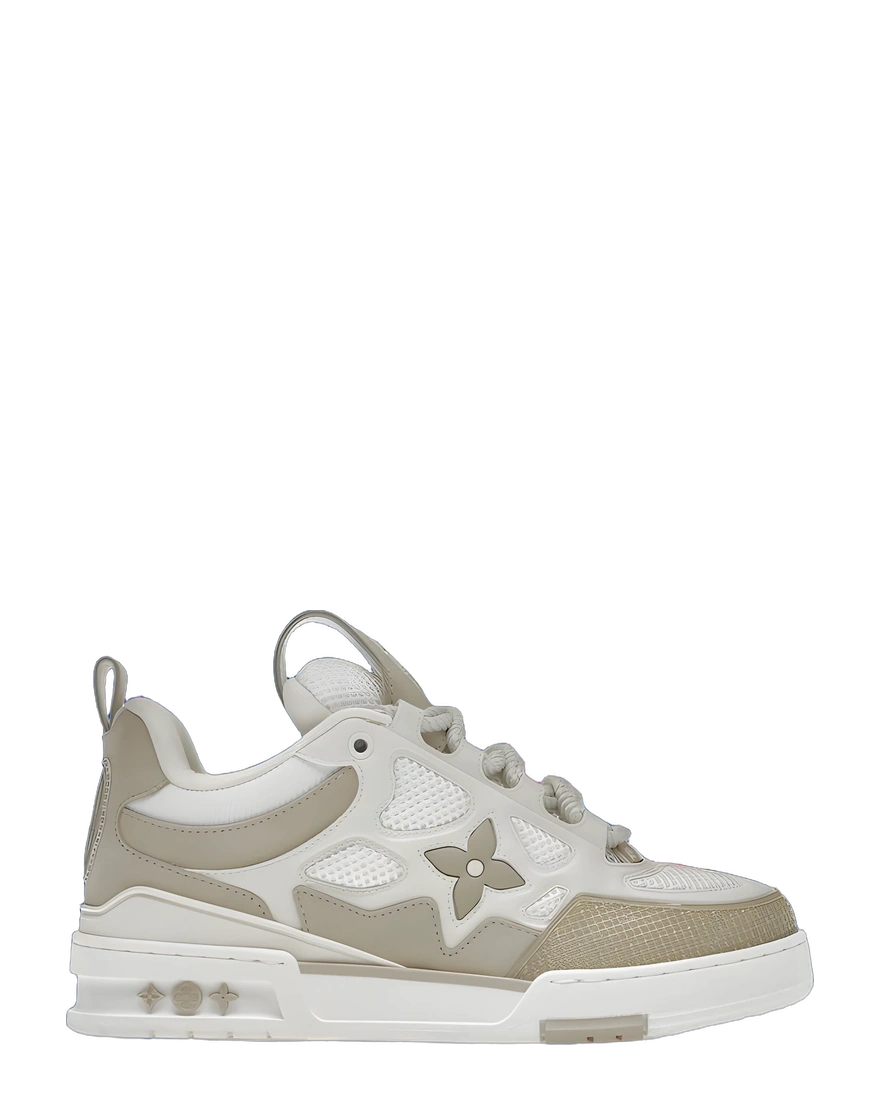 LV Skate Beige White