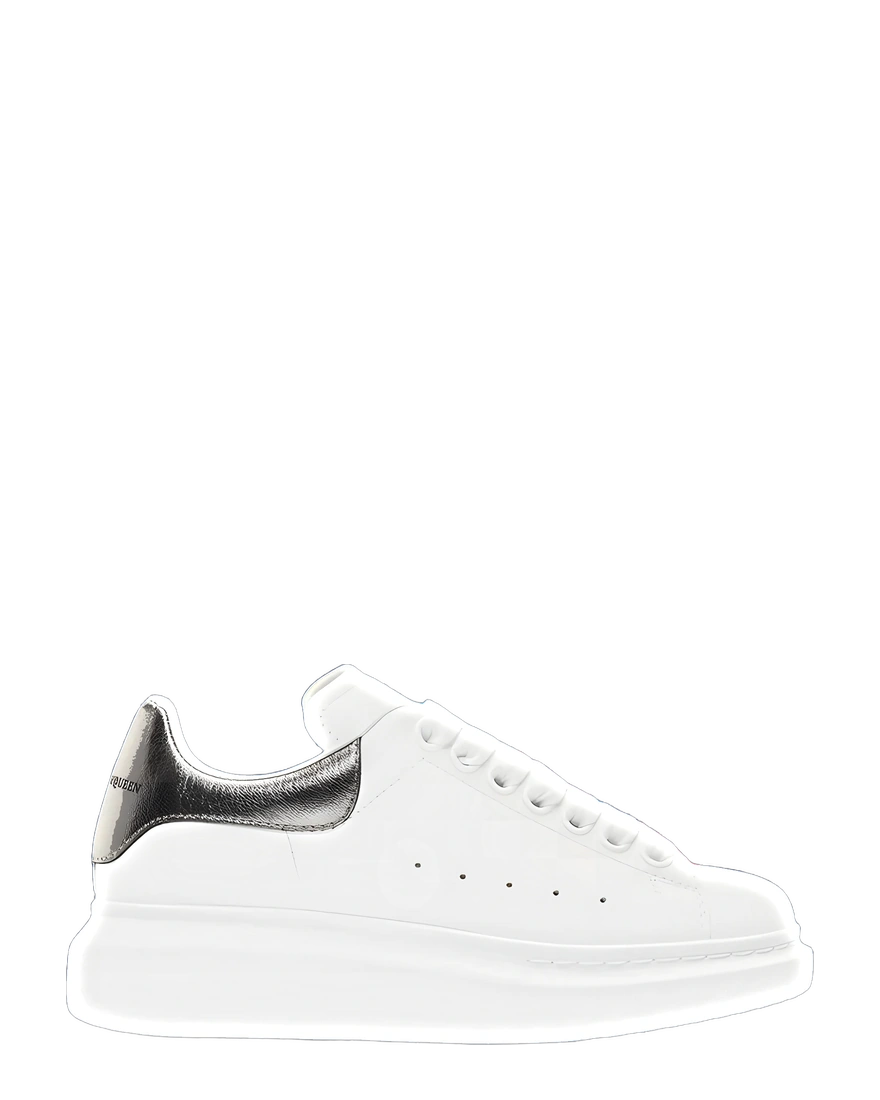 McQueen Bleach White Silver