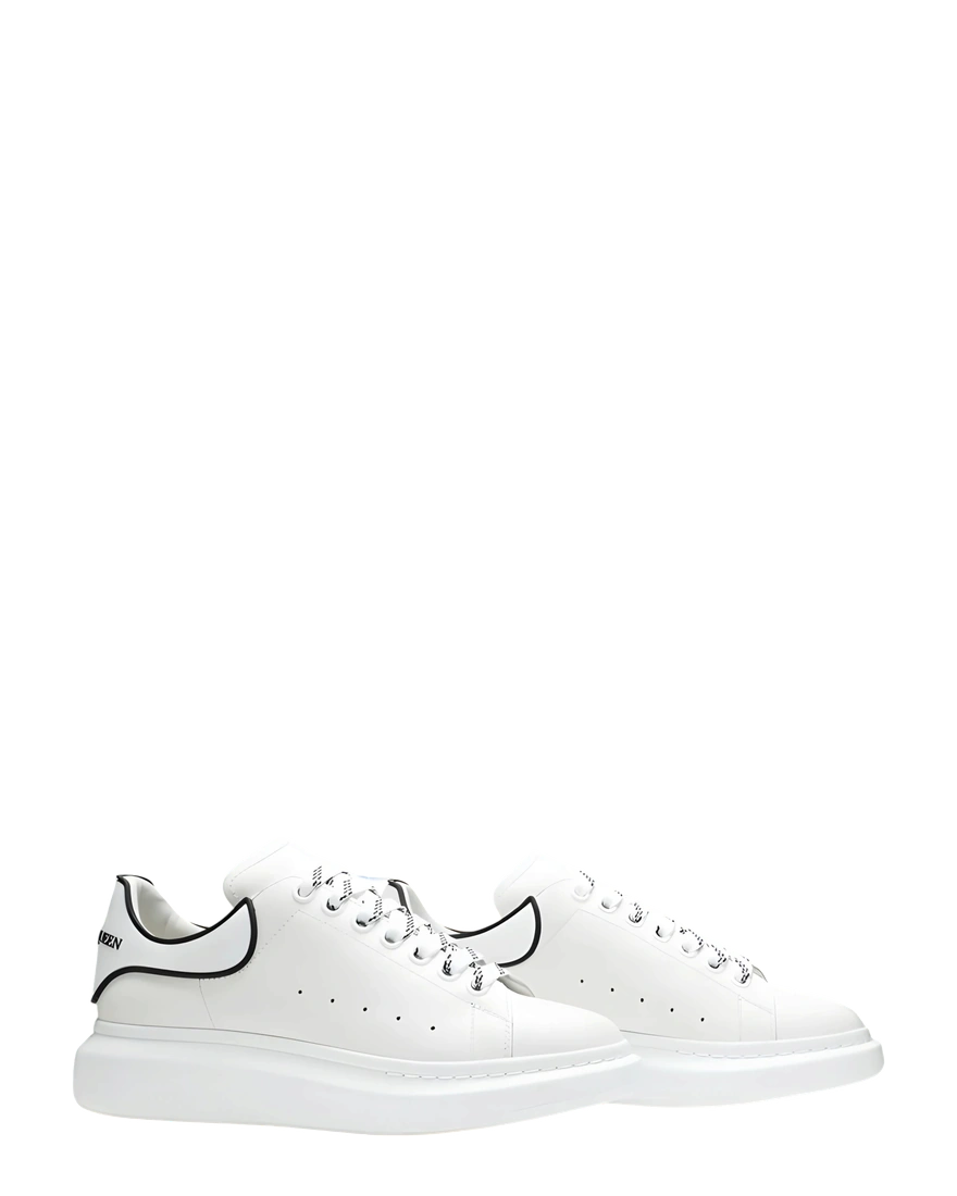 McQueen New Tech Calf White Outline
