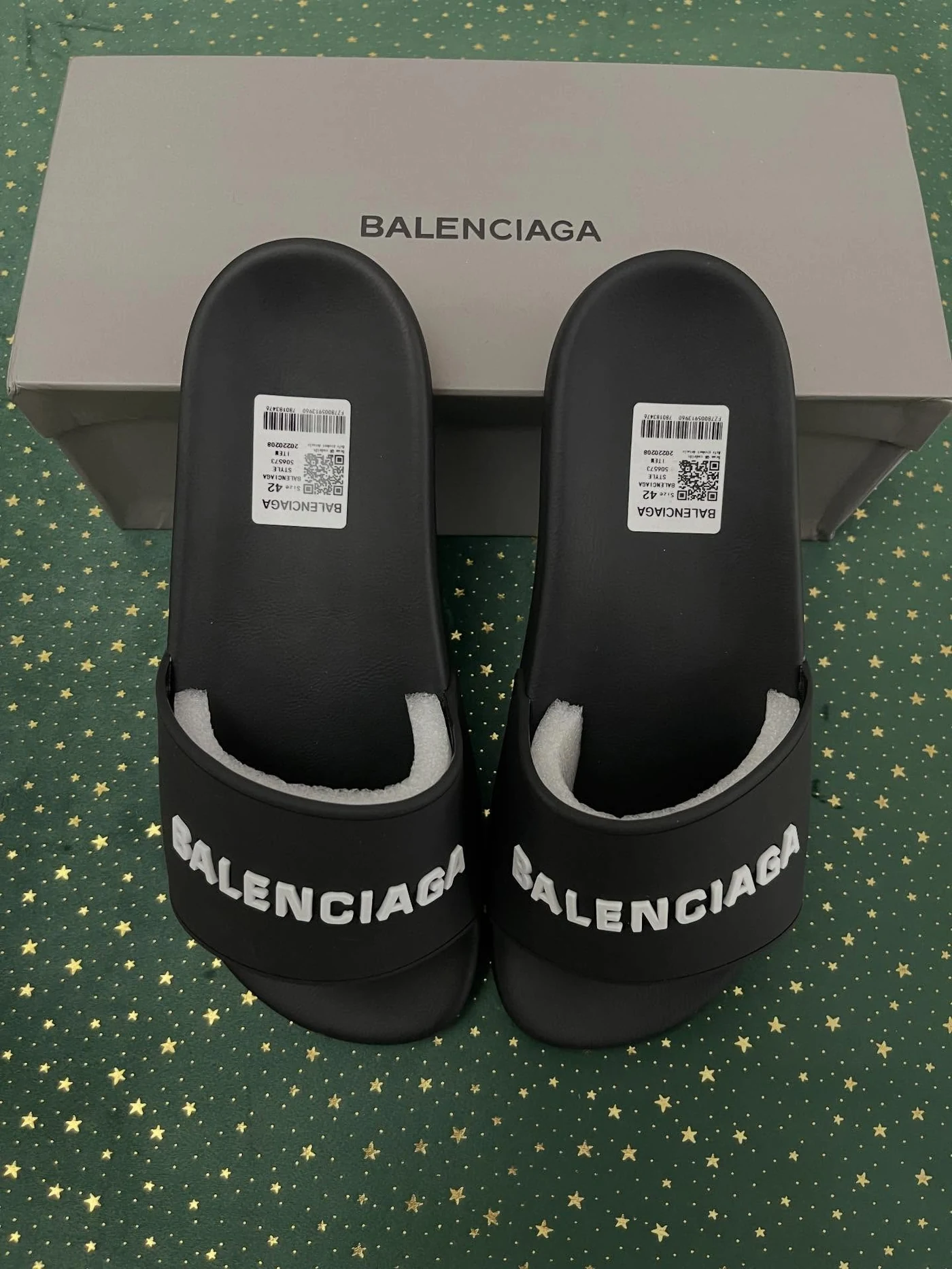 Balenciaga Pool Slide Black, imaginea 10