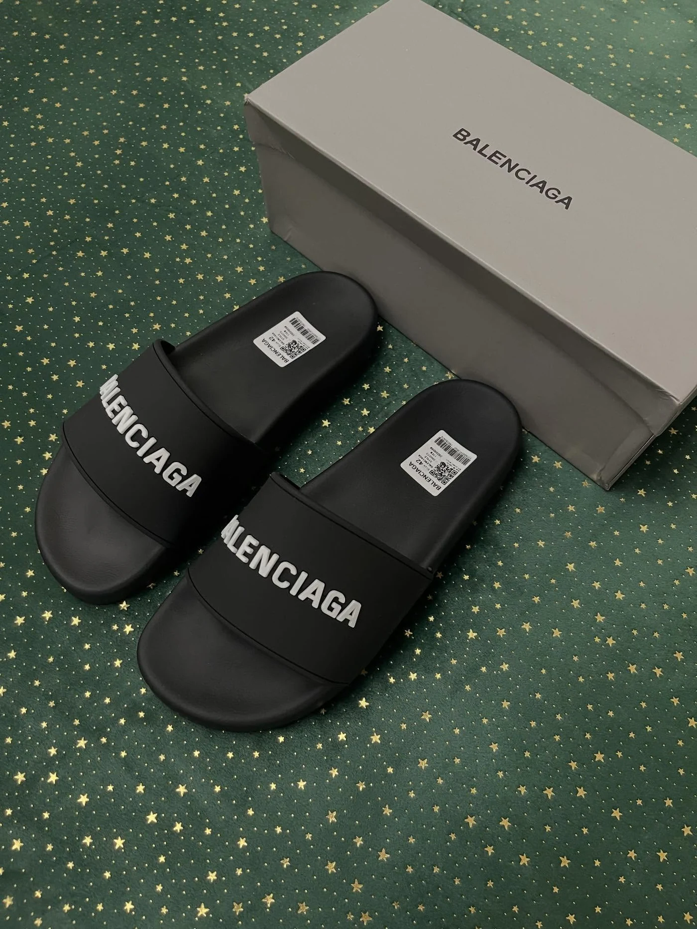 Balenciaga Pool Slide Black, imaginea 3