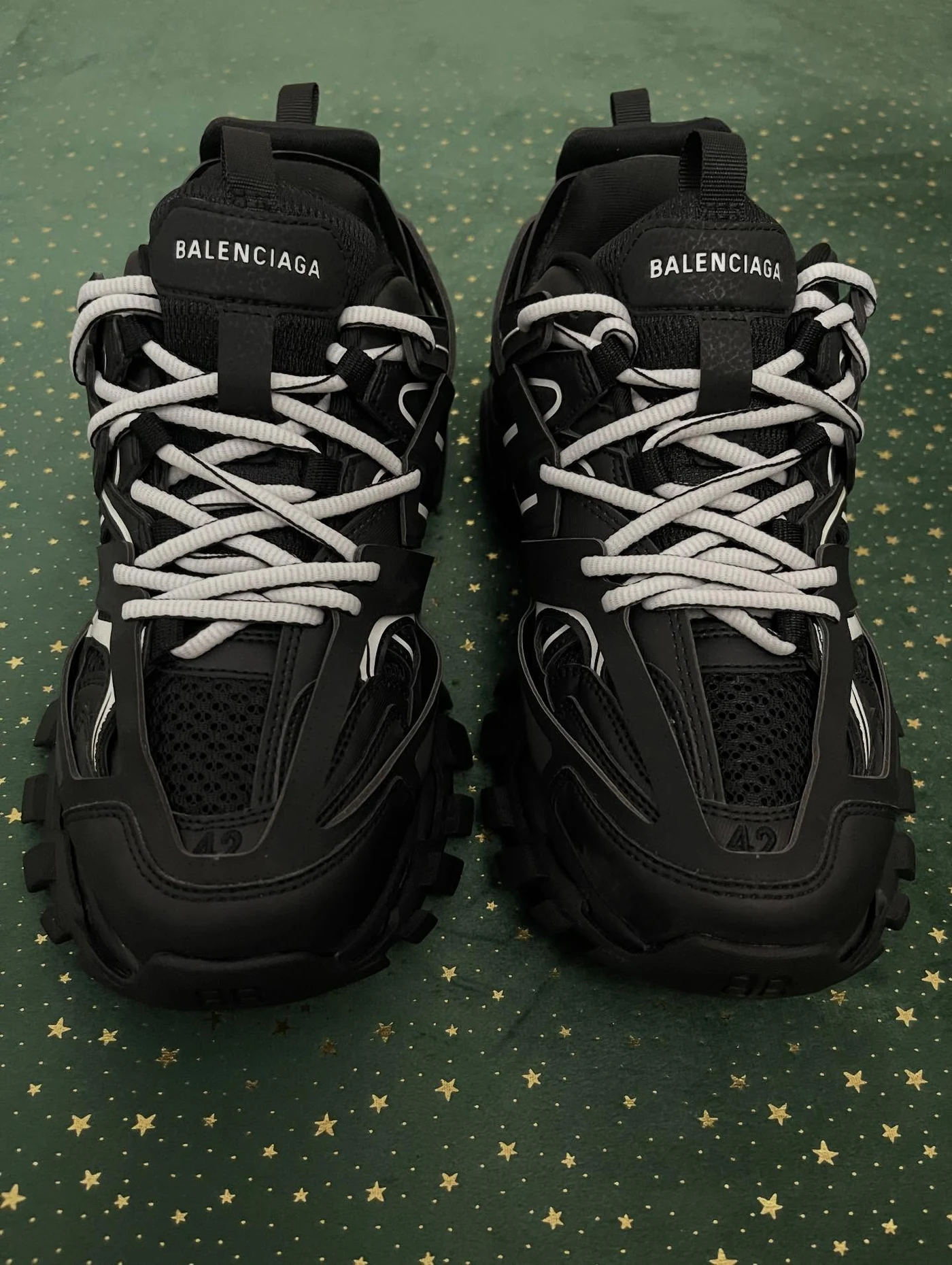 Balenciaga Track Black White, imaginea 6