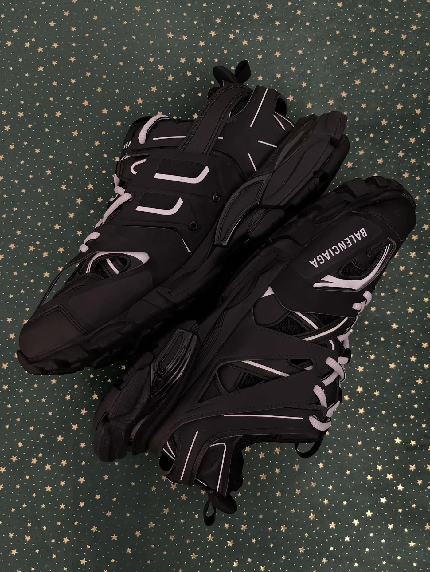 Balenciaga Track Black White, imaginea 9