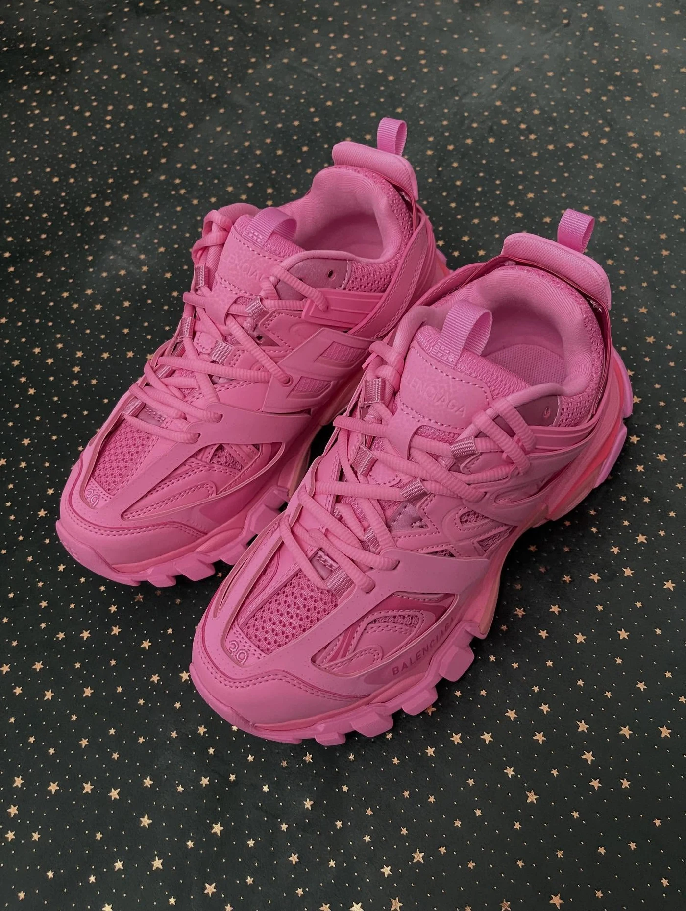 Balenciaga Track Fluo Pink, imaginea 4