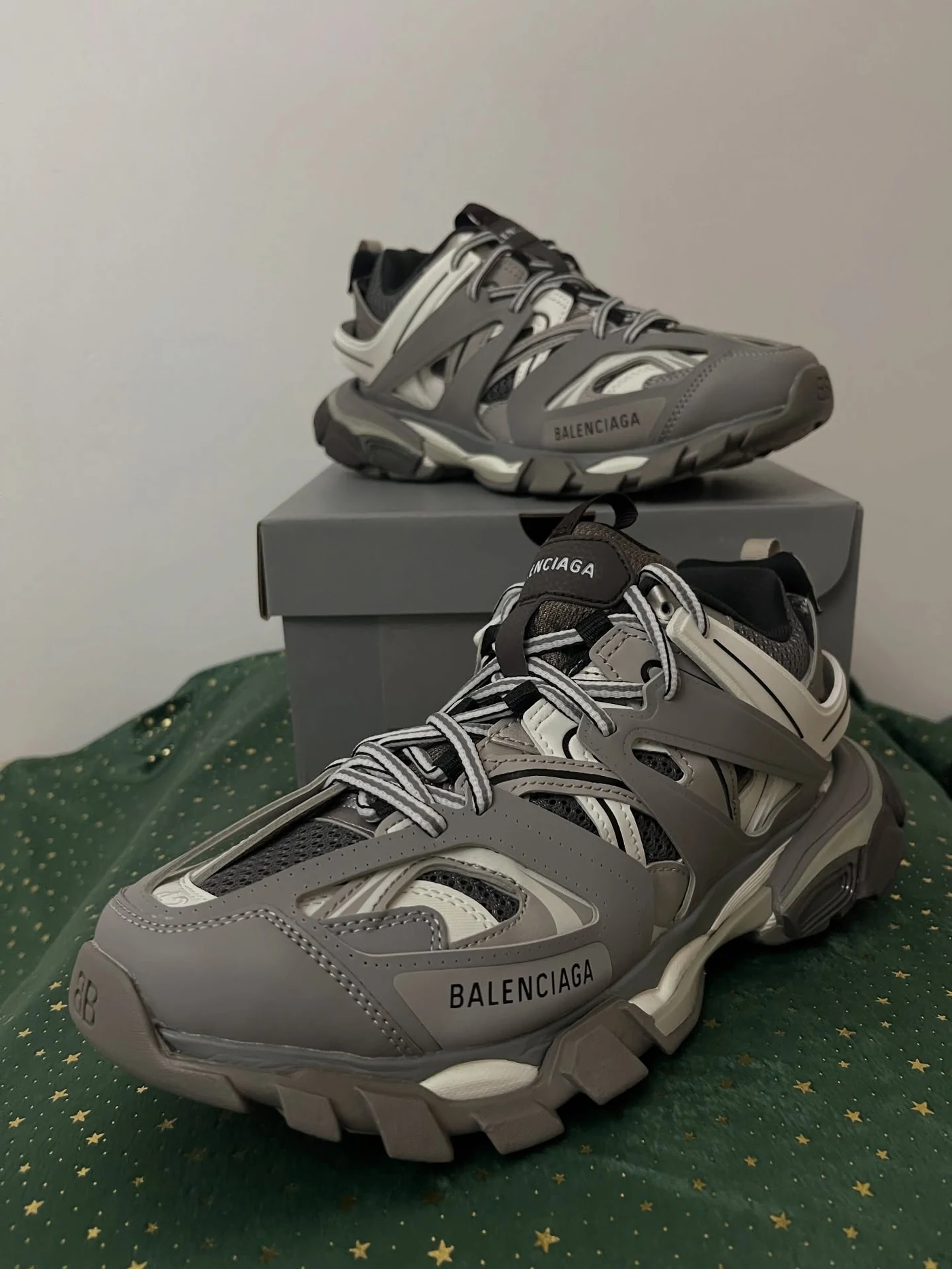 Balenciaga Track Grey White, imaginea 10
