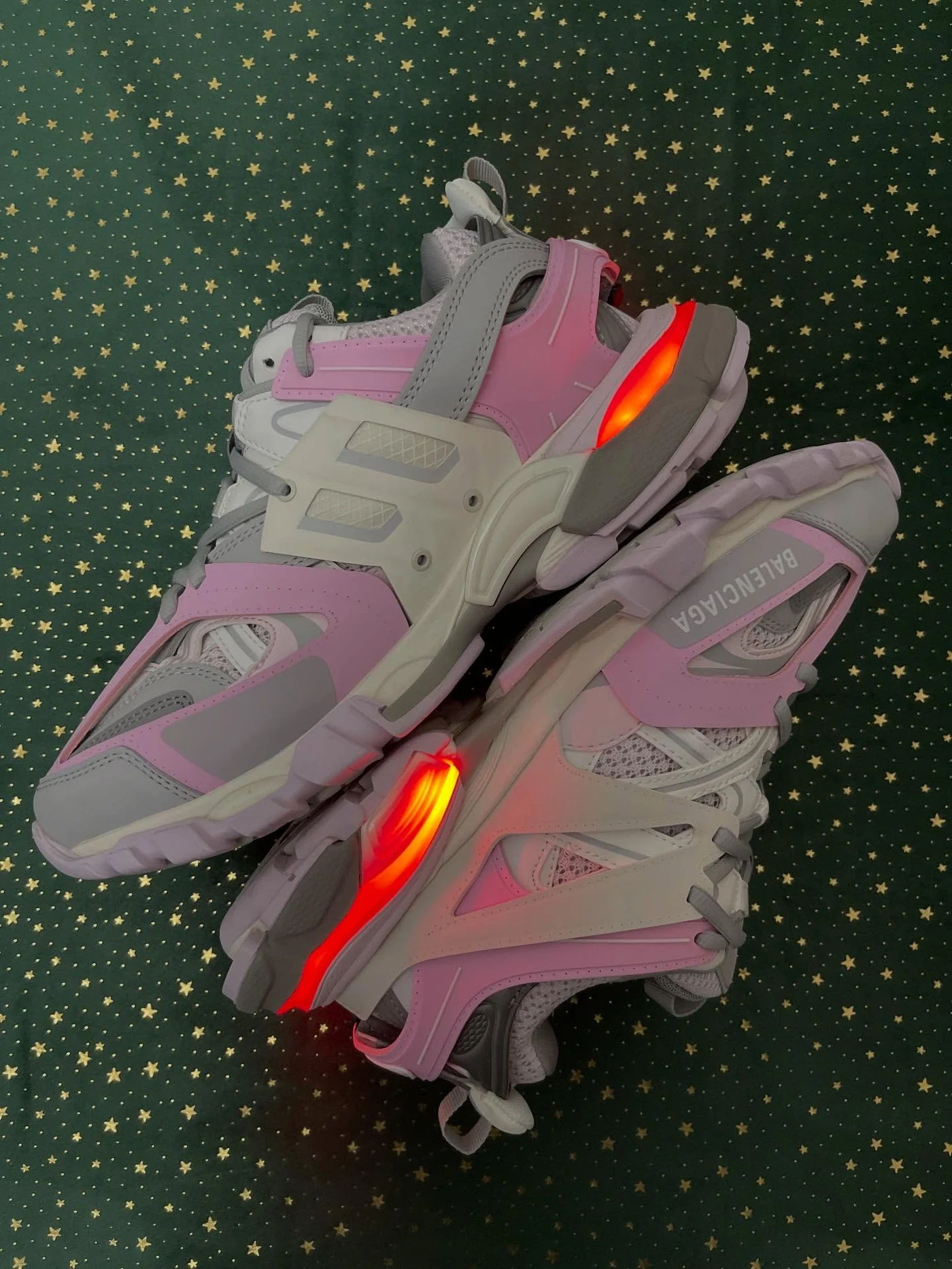Balenciaga Track Led Grey Pink, imaginea 12