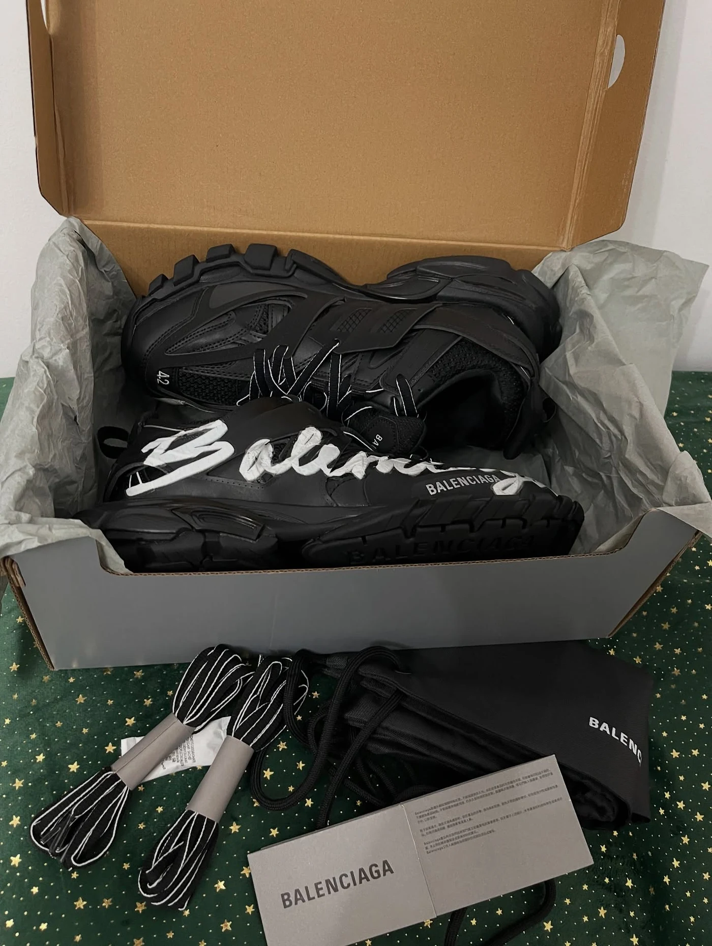 Balenciaga Track Signature Black, imaginea 11