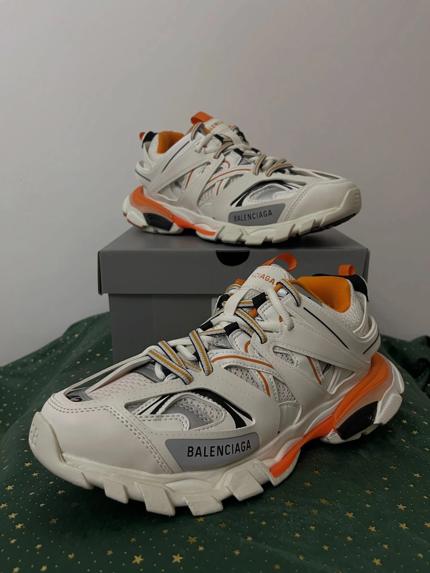 Balenciaga Track White Orange, imaginea 10