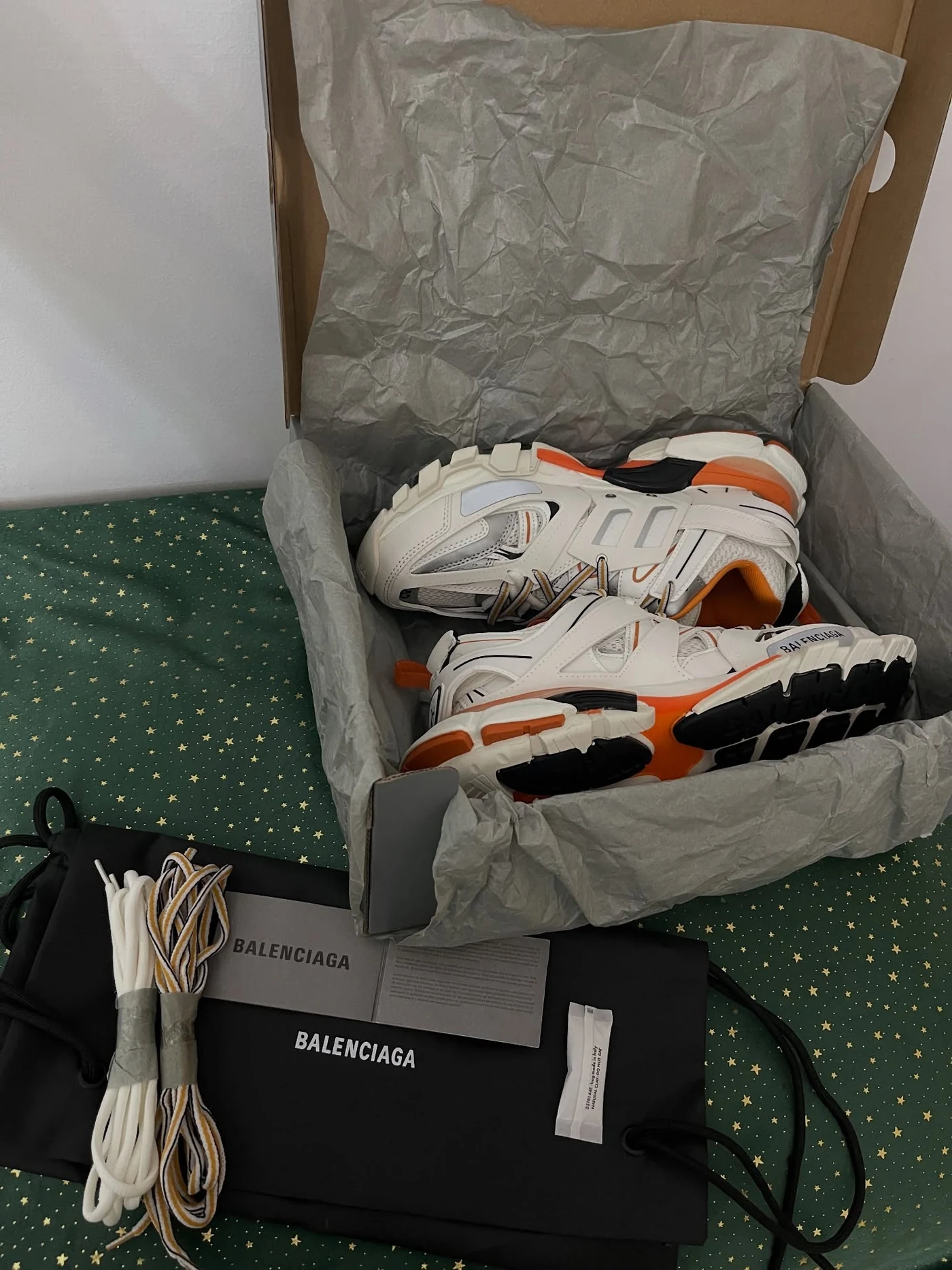 Balenciaga Track White Orange, imaginea 11