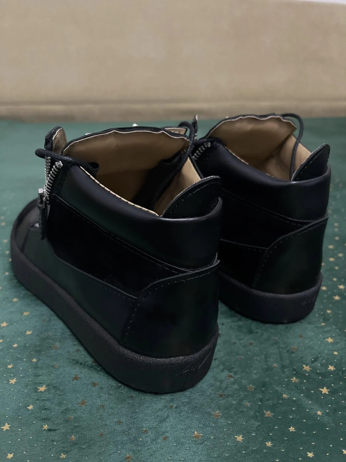 Giuseppe Zanotti Kriss Velvet Mid Matte Trim, imaginea 11