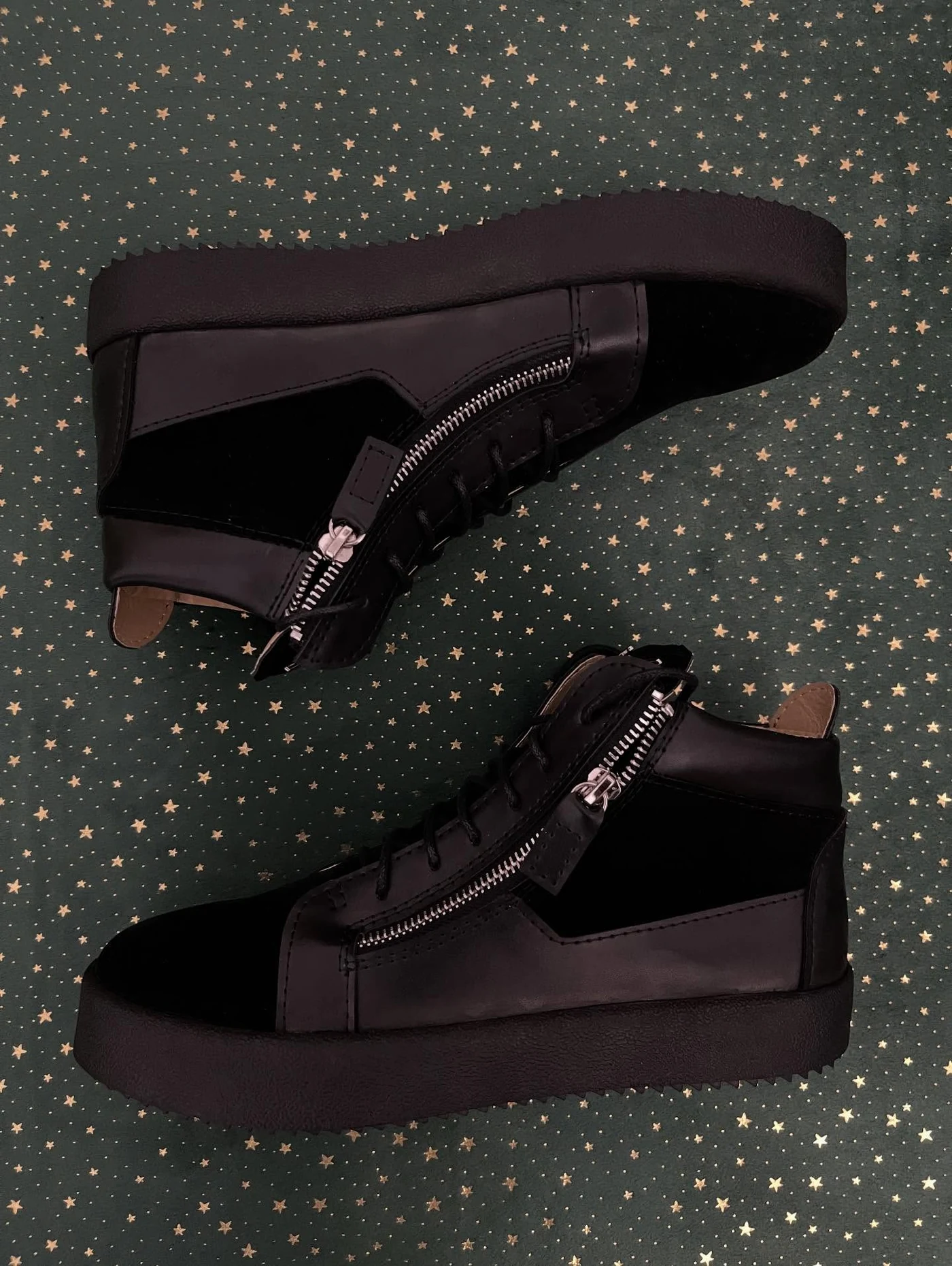 Giuseppe Zanotti Kriss Velvet Mid Matte Trim, imaginea 5