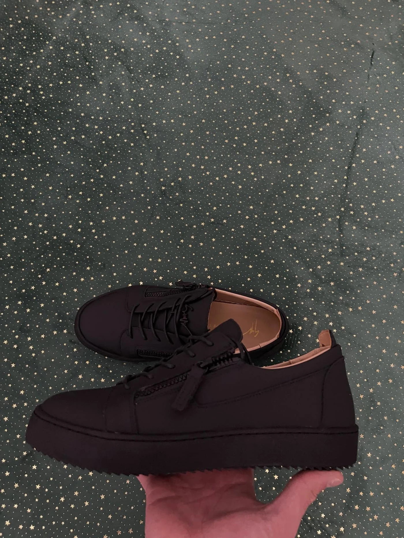 Giuseppe Zanotti Lace-Up Leather, imaginea 4