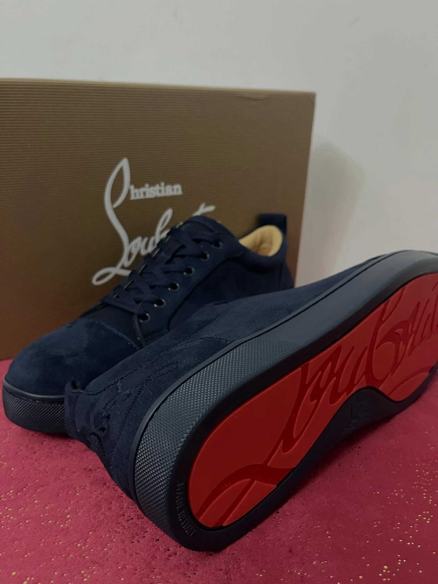 Louboutin Fun Louis Junior Marine, imaginea 4