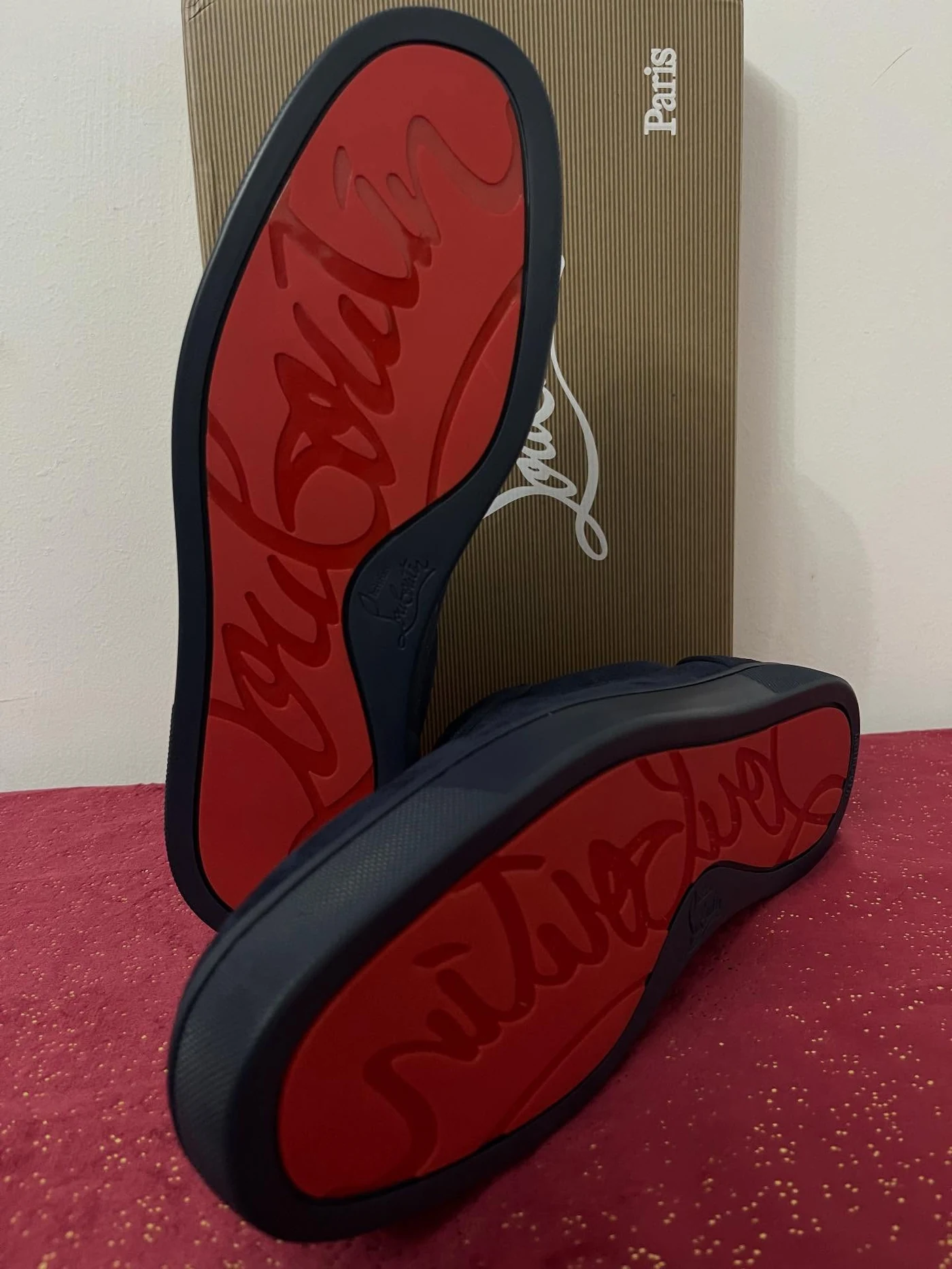 Louboutin Fun Louis Junior Marine, imaginea 9