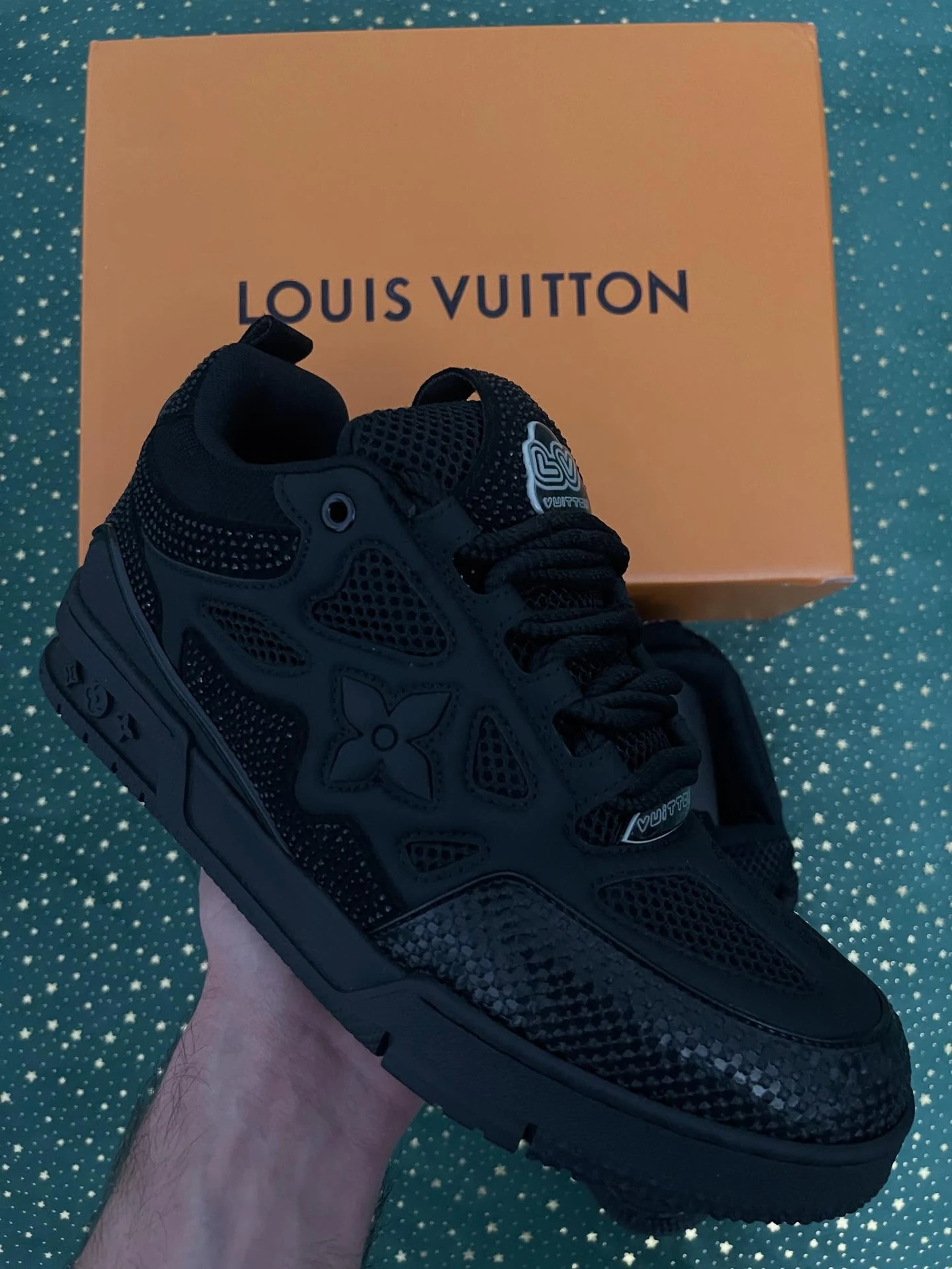 LV Skate Black Crystal, imaginea 3