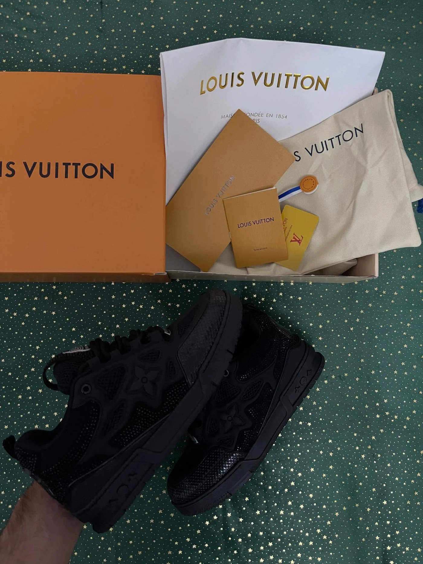 LV Skate Black Crystal, imaginea 7