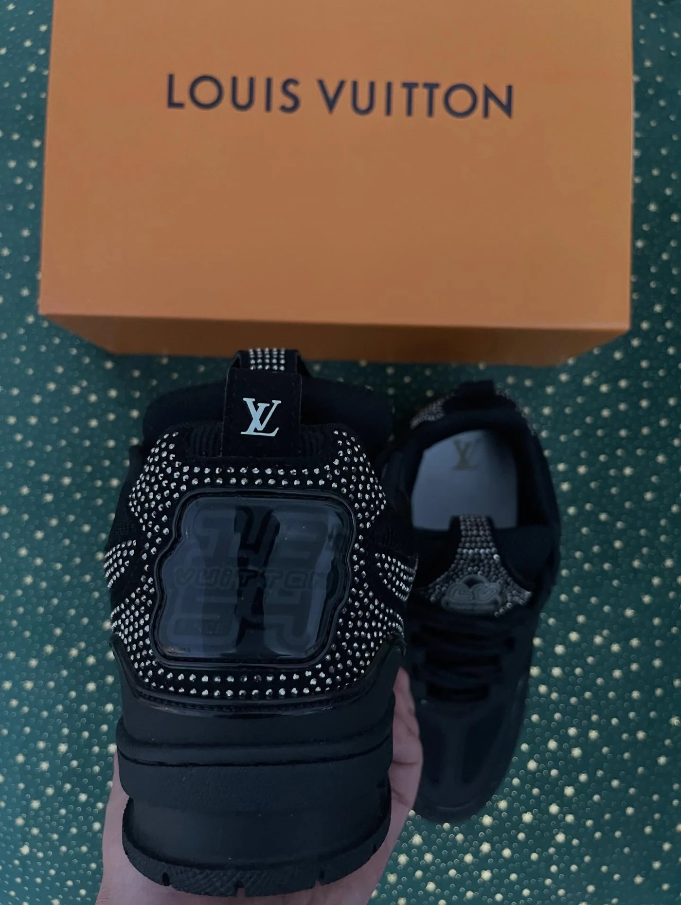 LV Skate Black Silver Crystal, imaginea 6
