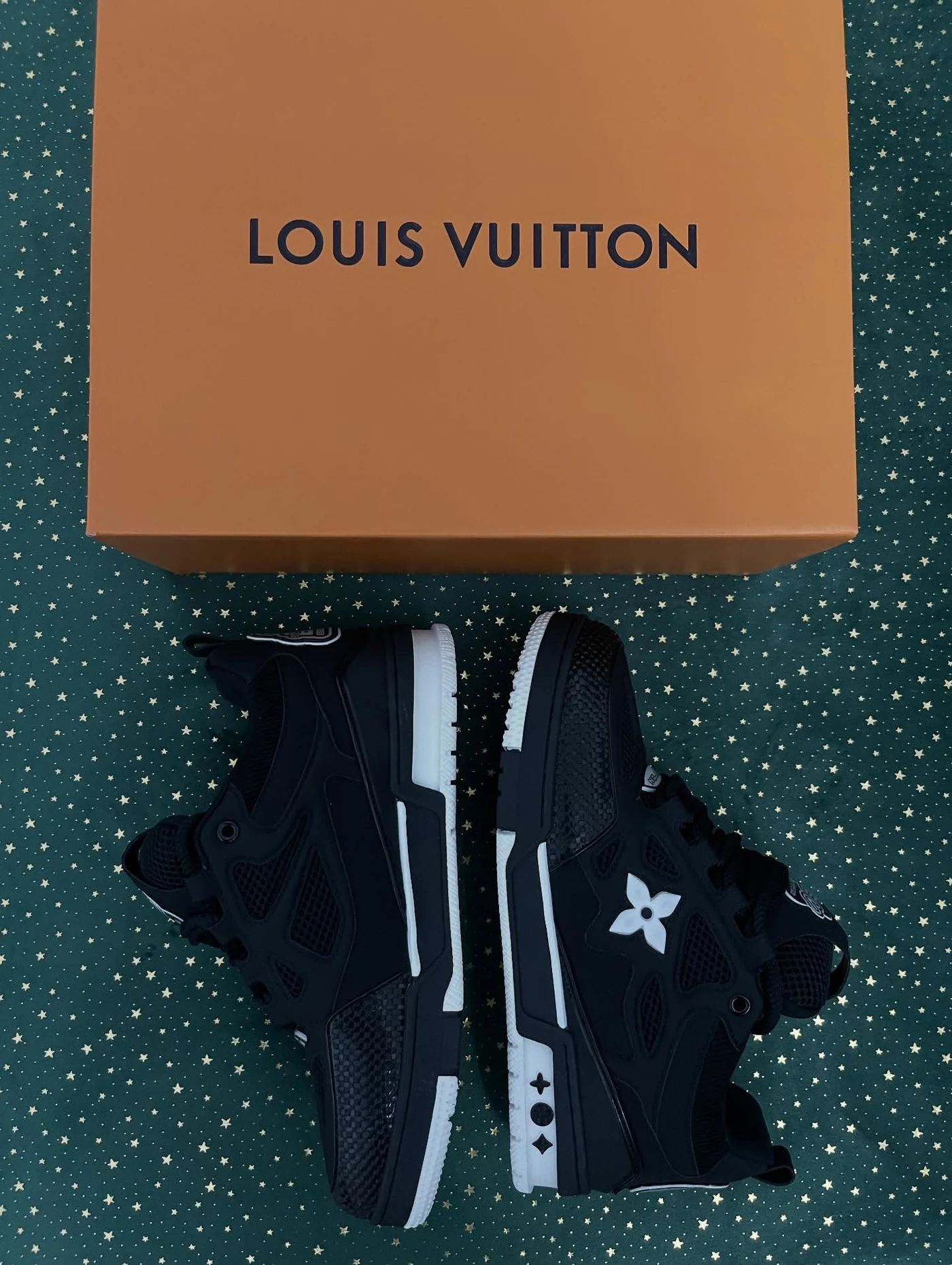 LV Skate Black White Matte Finish, imaginea 5