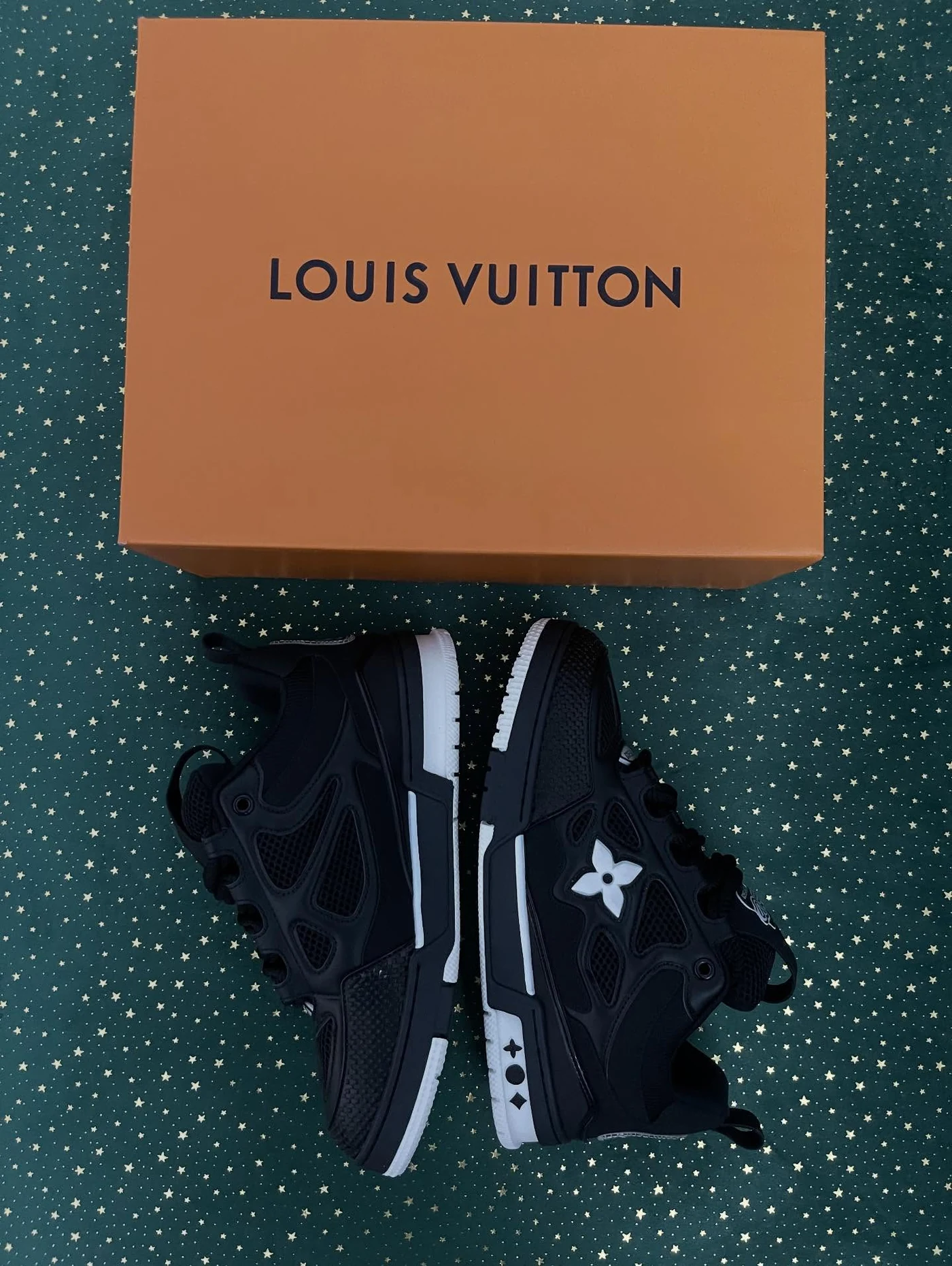 LV Skate Black White Satin Finish, imaginea 5