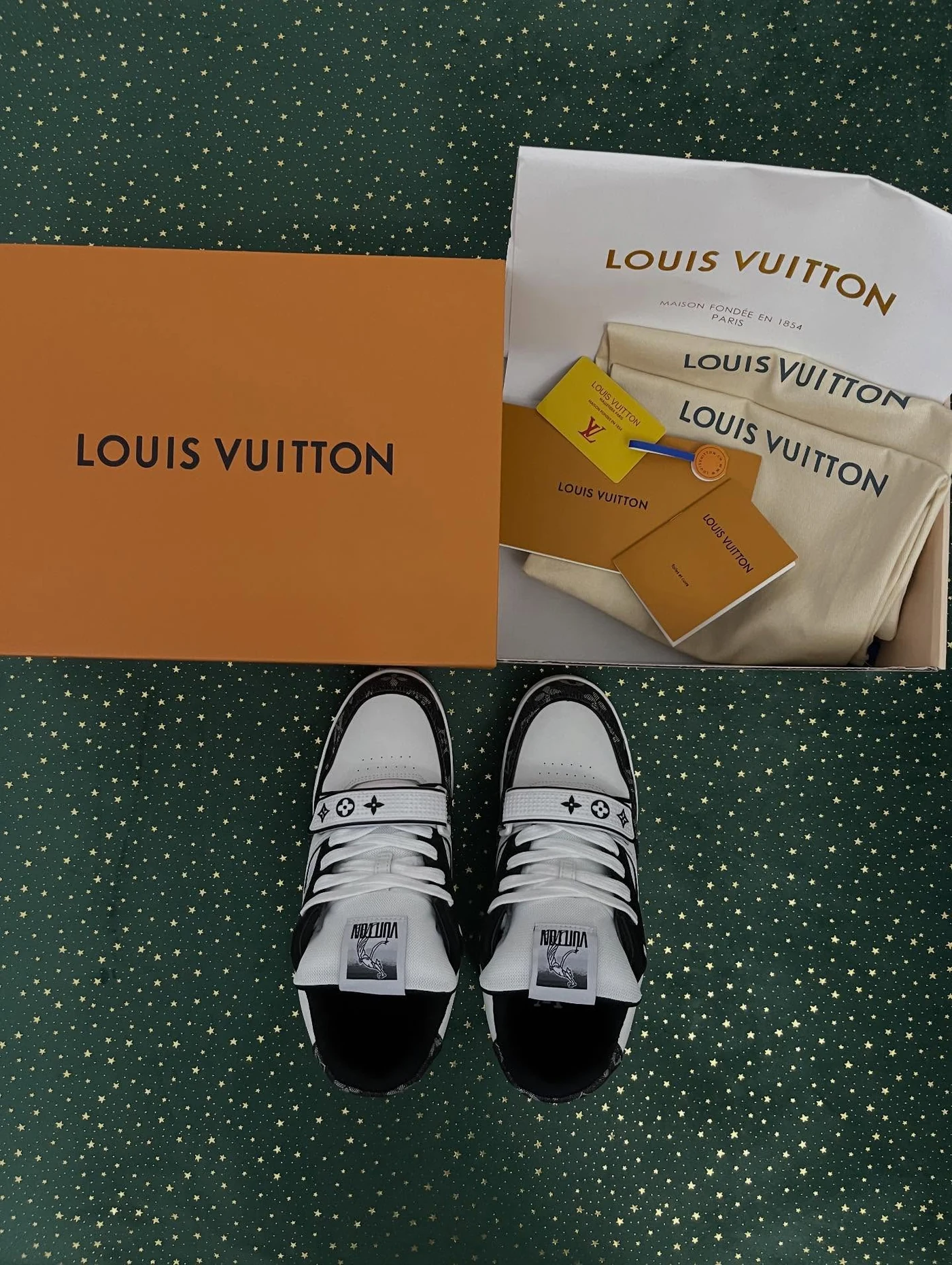 LV Trainer Velcro Strap Monogram Denim, imaginea 14