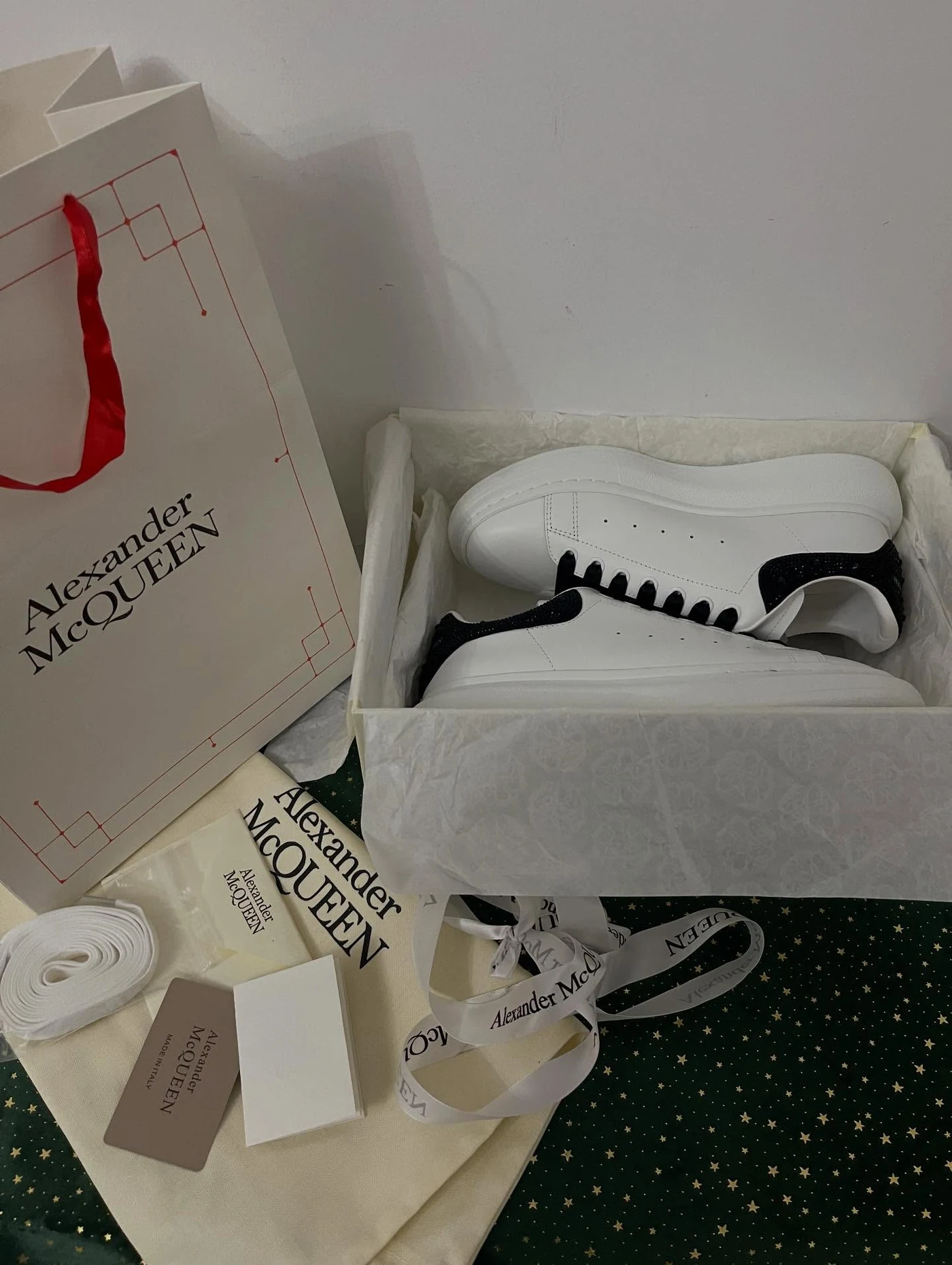 McQueen White Black Crystal, imaginea 12