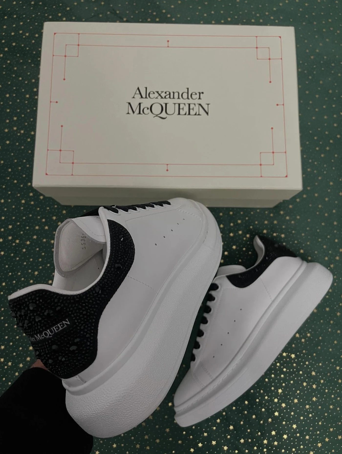 McQueen White Black Crystal, imaginea 4