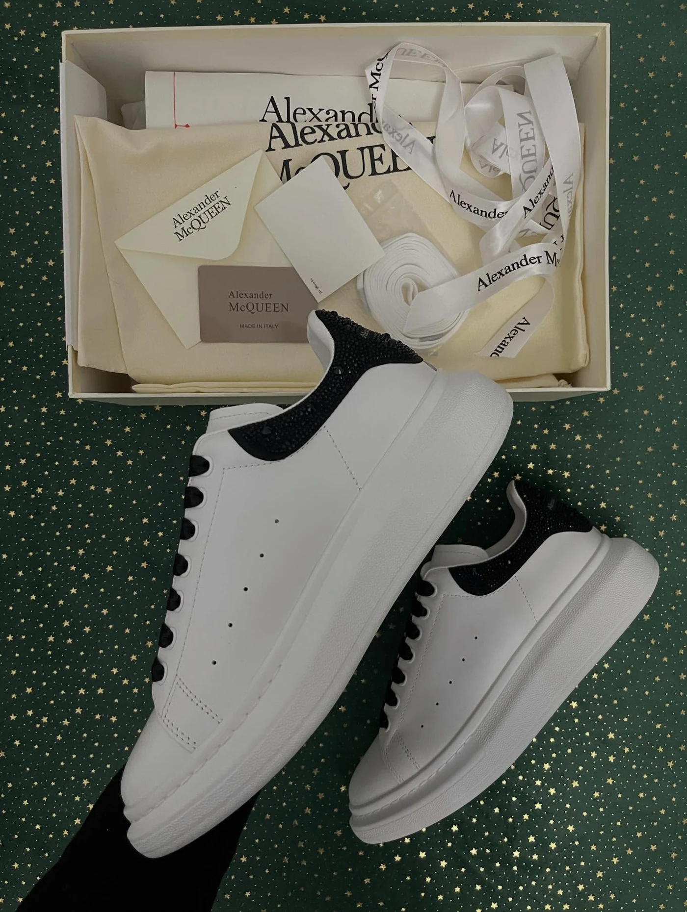 McQueen White Black Crystal, imaginea 8