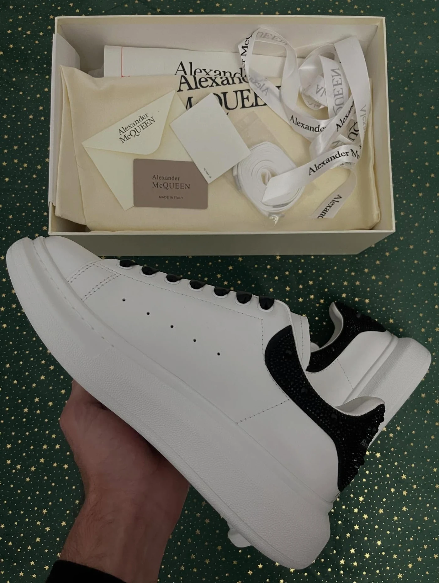 McQueen White Black Crystal, imaginea 9