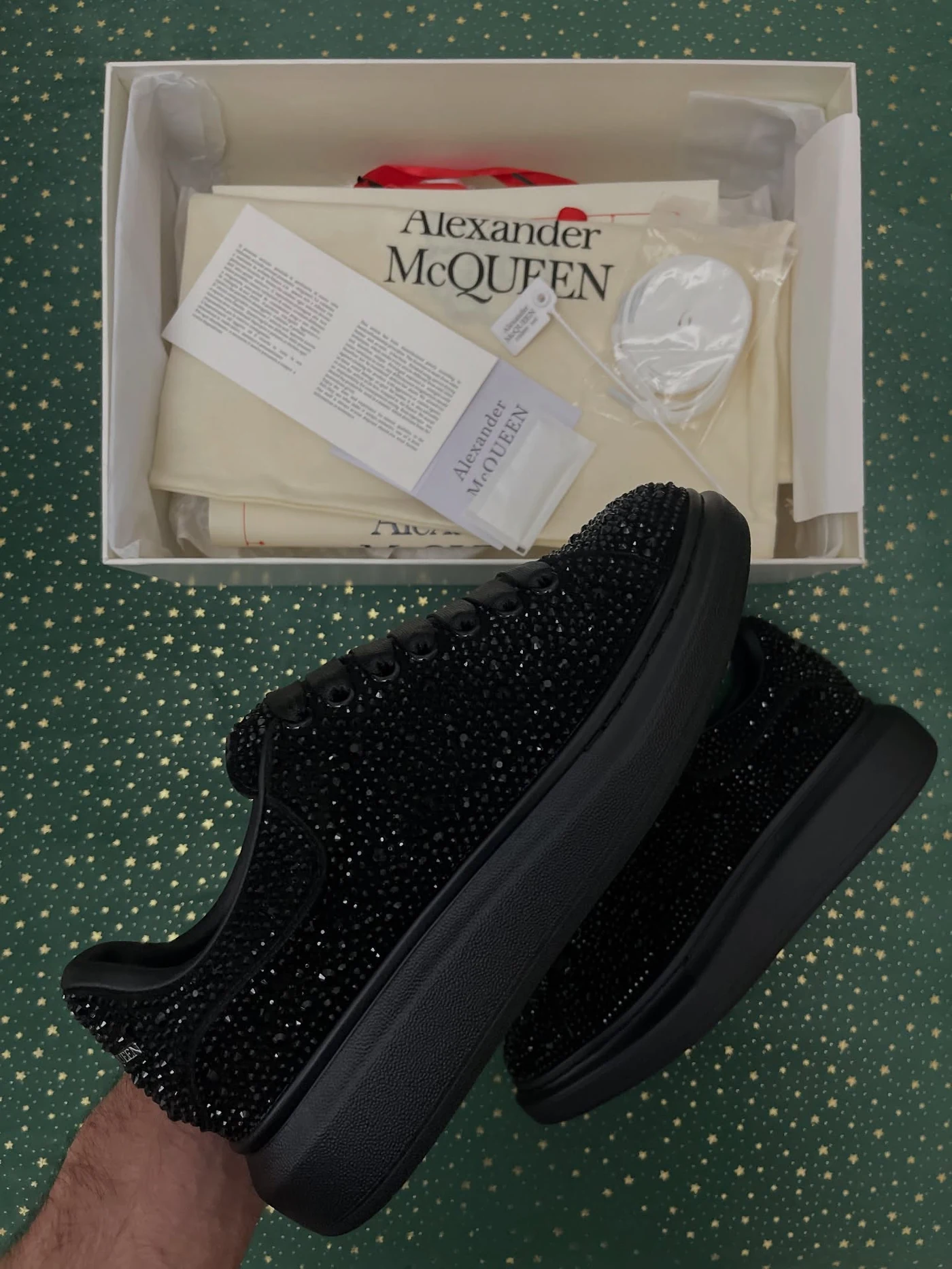 McQueen Black Crystal Partial, imaginea 6