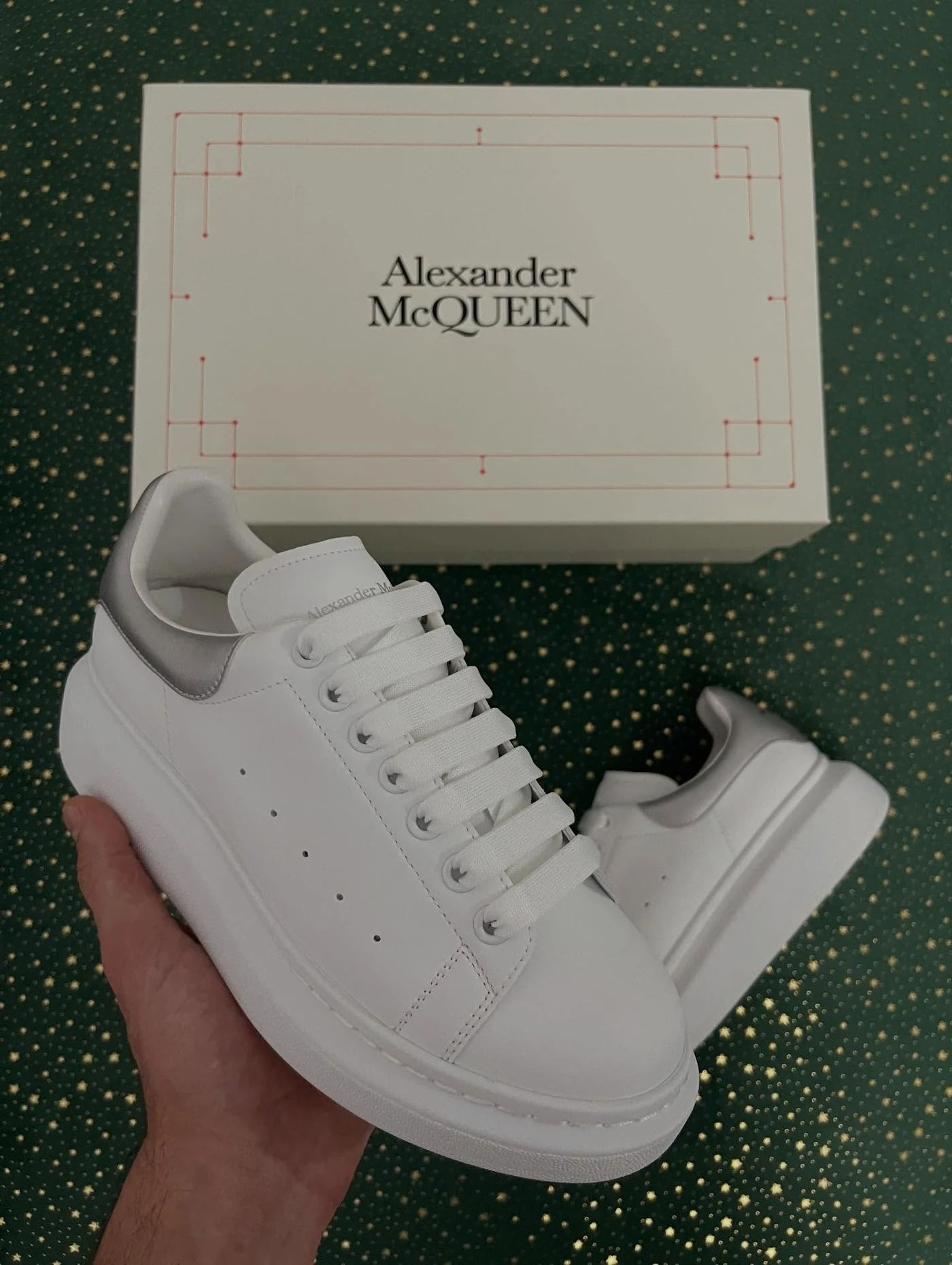McQueen Bleach White Silver, imaginea 3