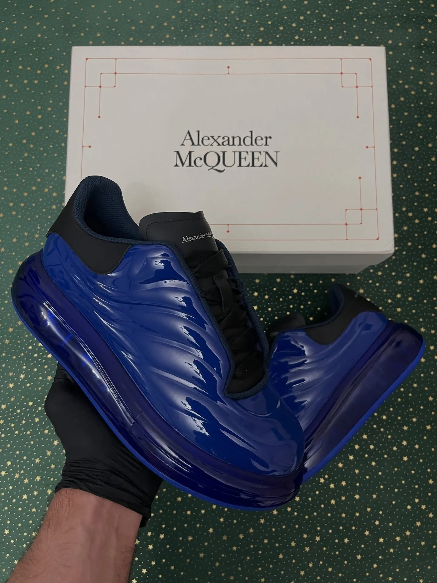 McQueen Navy Lux Gloss, imaginea 3