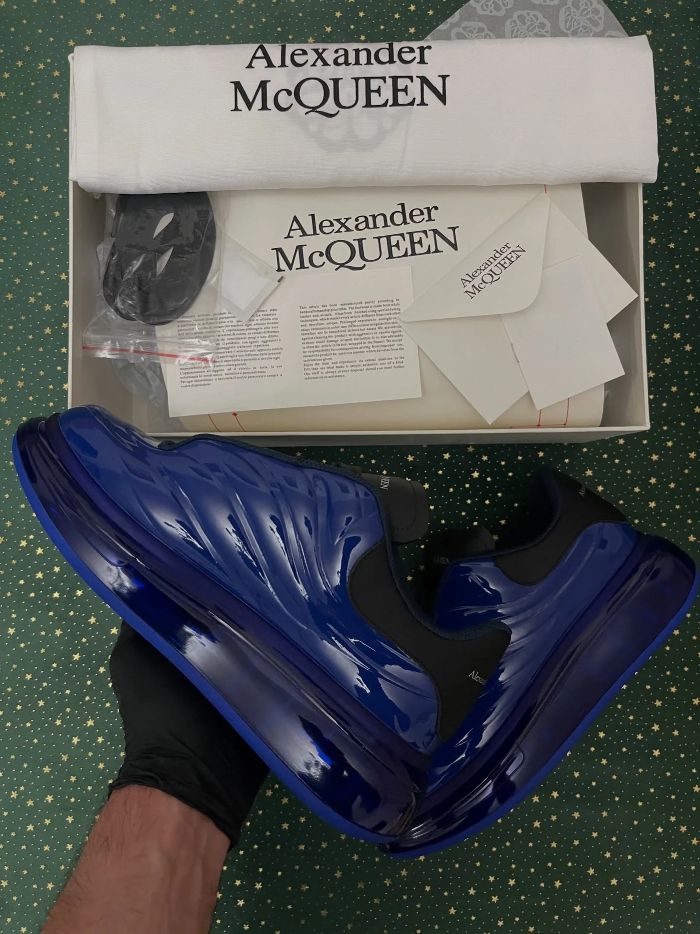 McQueen Navy Lux Gloss, imaginea 6