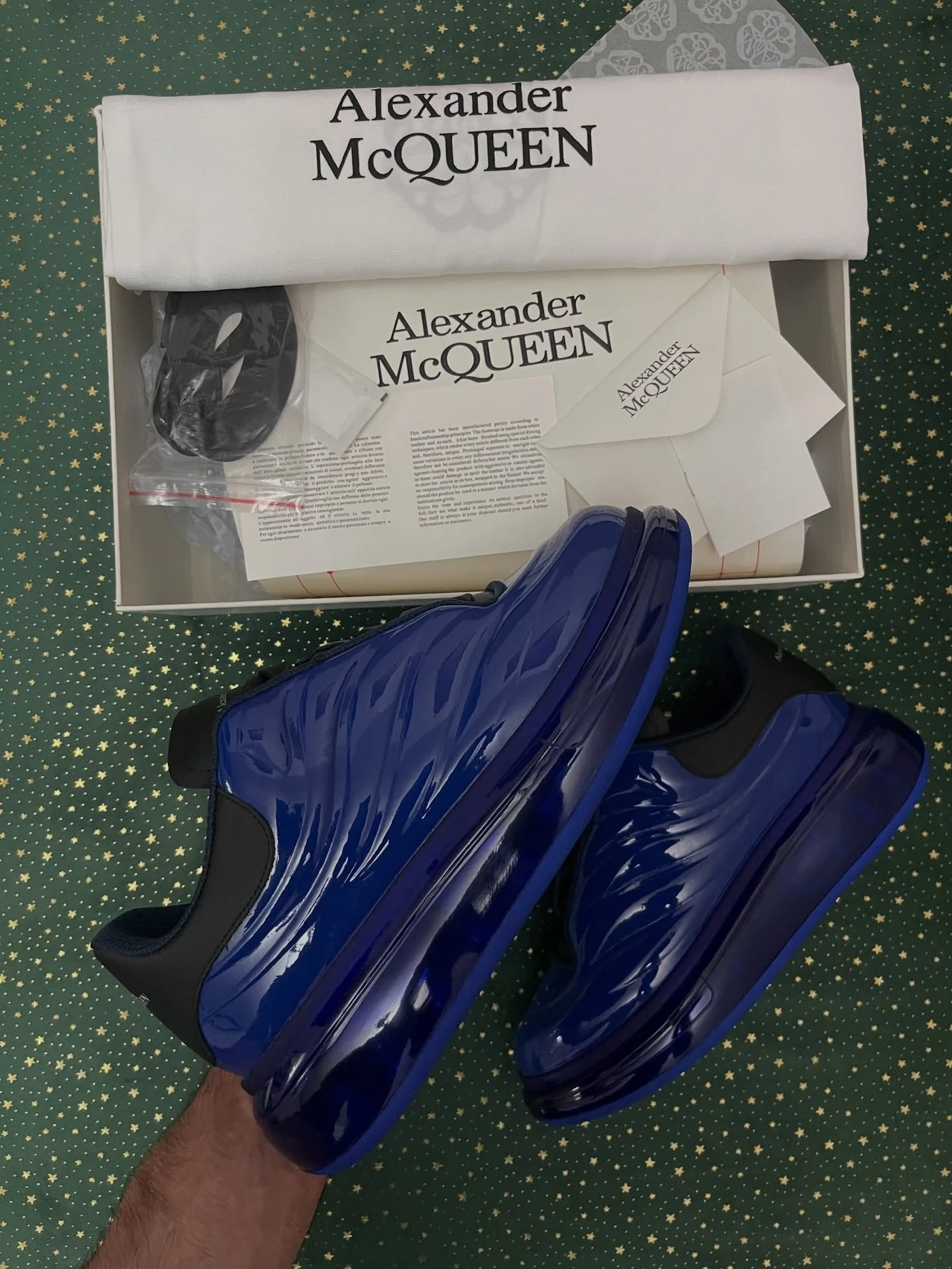 McQueen Navy Lux Gloss, imaginea 7