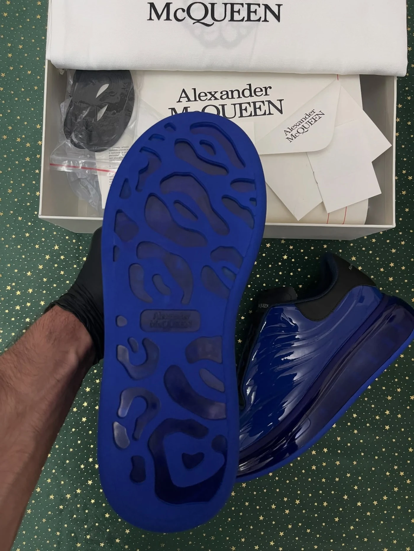 McQueen Navy Lux Gloss, imaginea 8