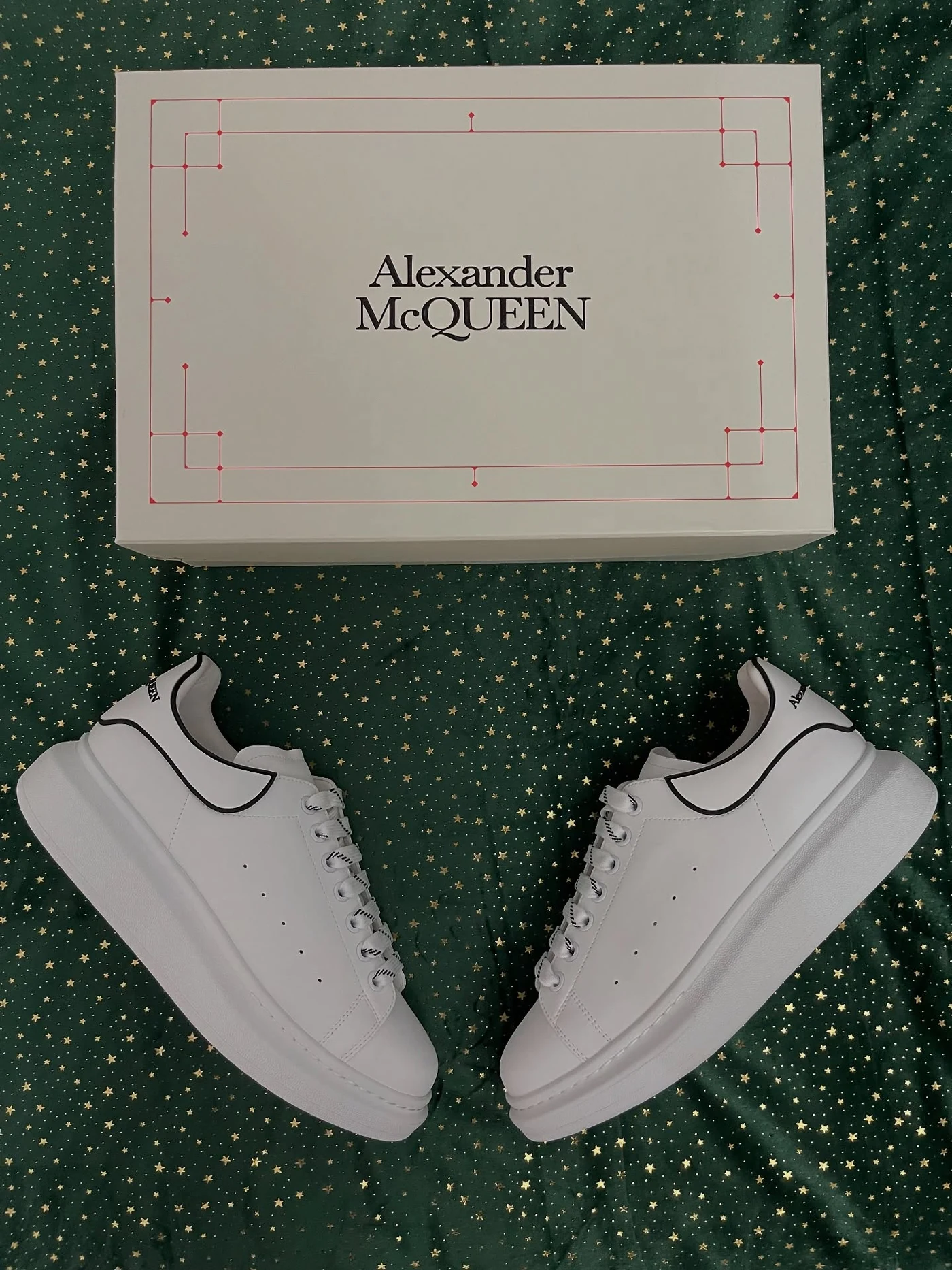 McQueen New Tech Calf Grey Outline, imaginea 2