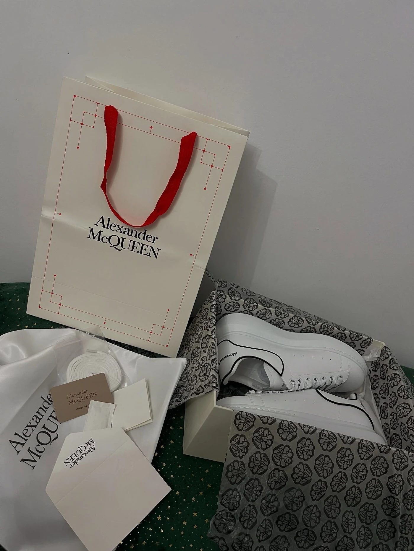 McQueen New Tech Calf Grey Outline, imaginea 8