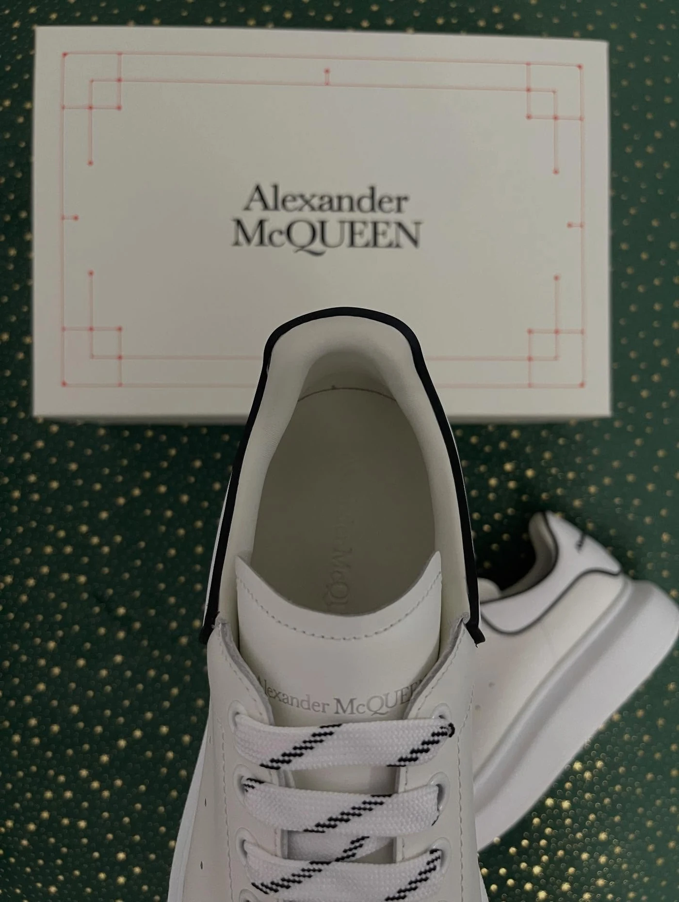 McQueen New Tech Calf White Outline, imaginea 4