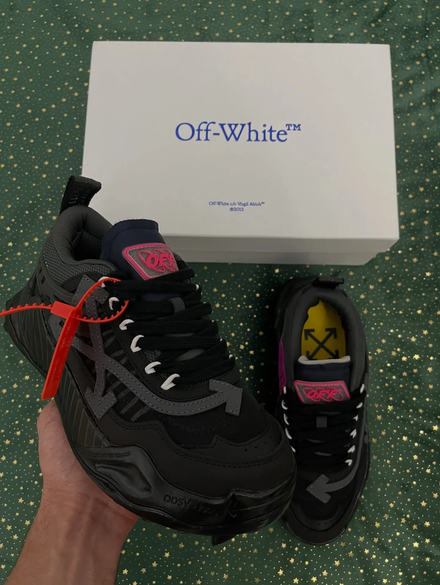 Off-White Odsy-1000 Black SS20, imaginea 5