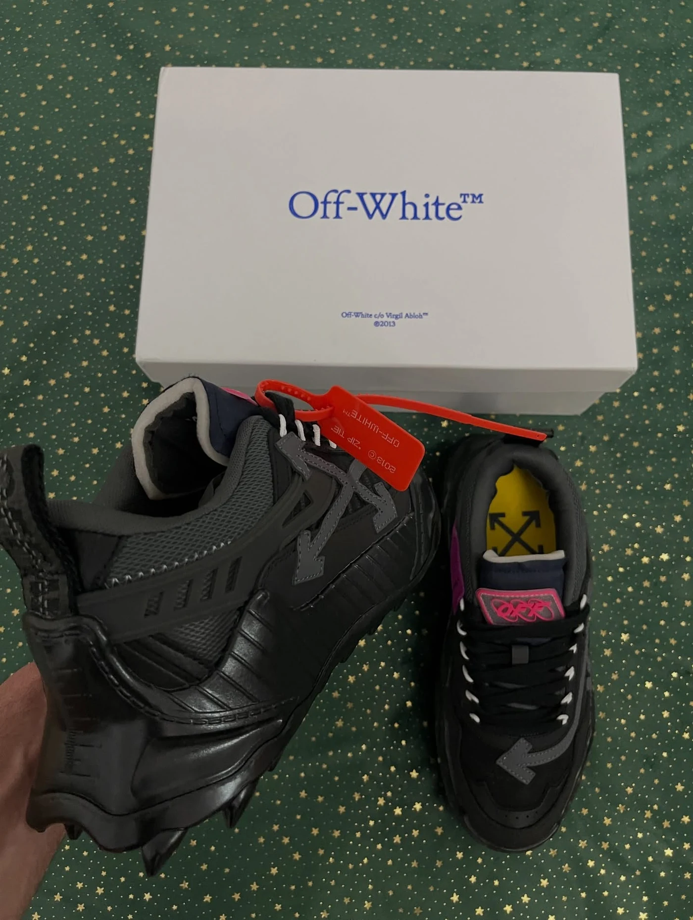Off-White Odsy-1000 Black SS20, imaginea 8