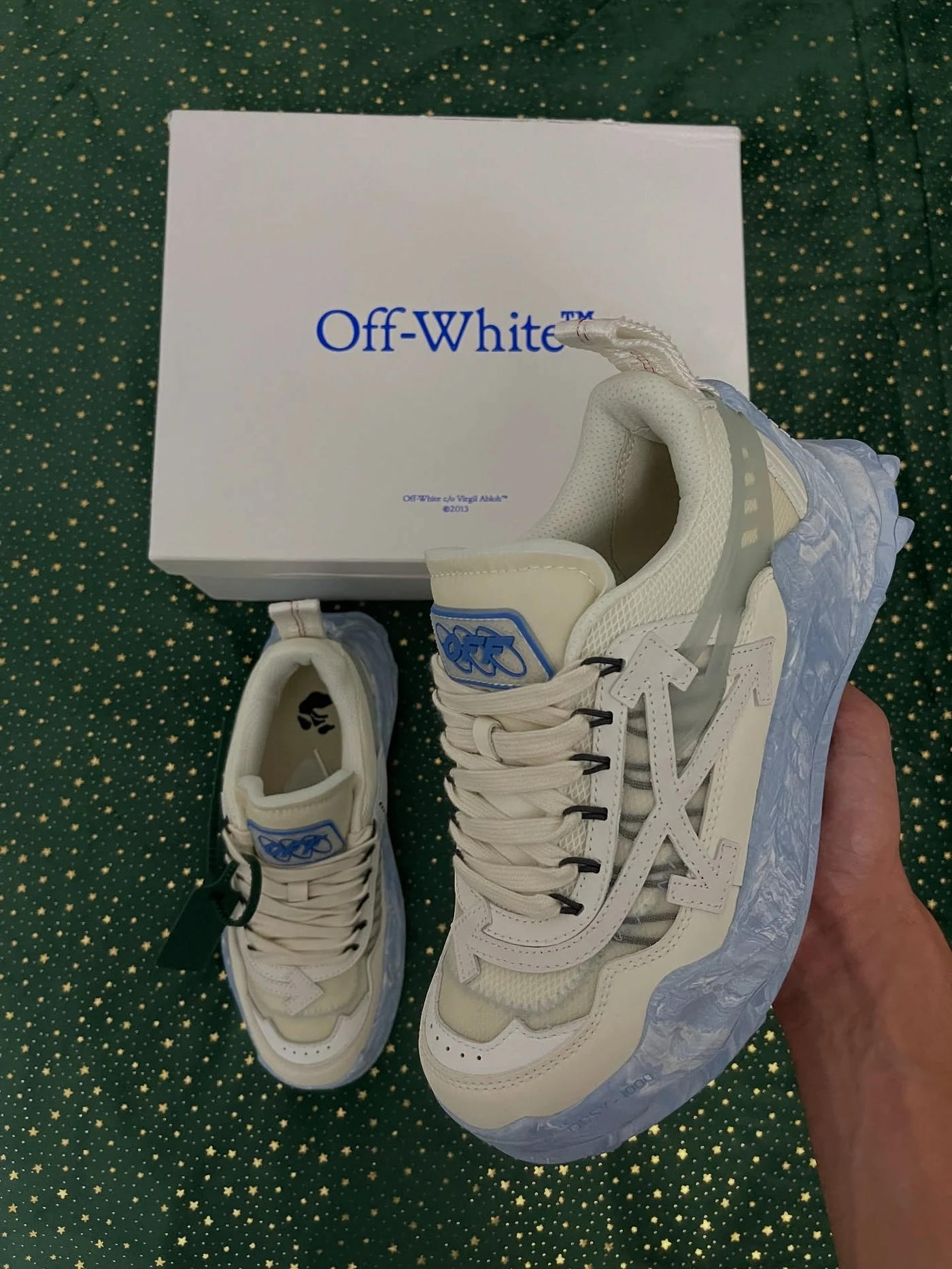 Off-White Odsy-1000 Blue Marble, imaginea 10