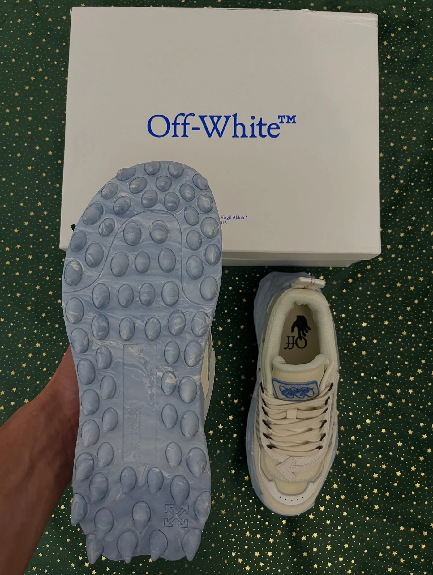 Off-White Odsy-1000 Blue Marble, imaginea 7