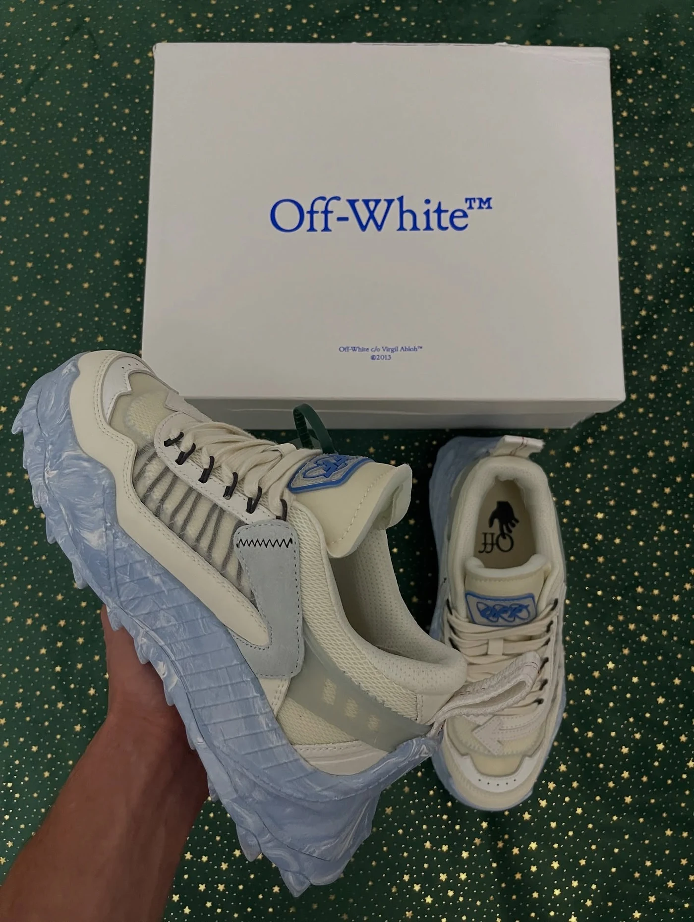 Off-White Odsy-1000 Blue Marble, imaginea 9