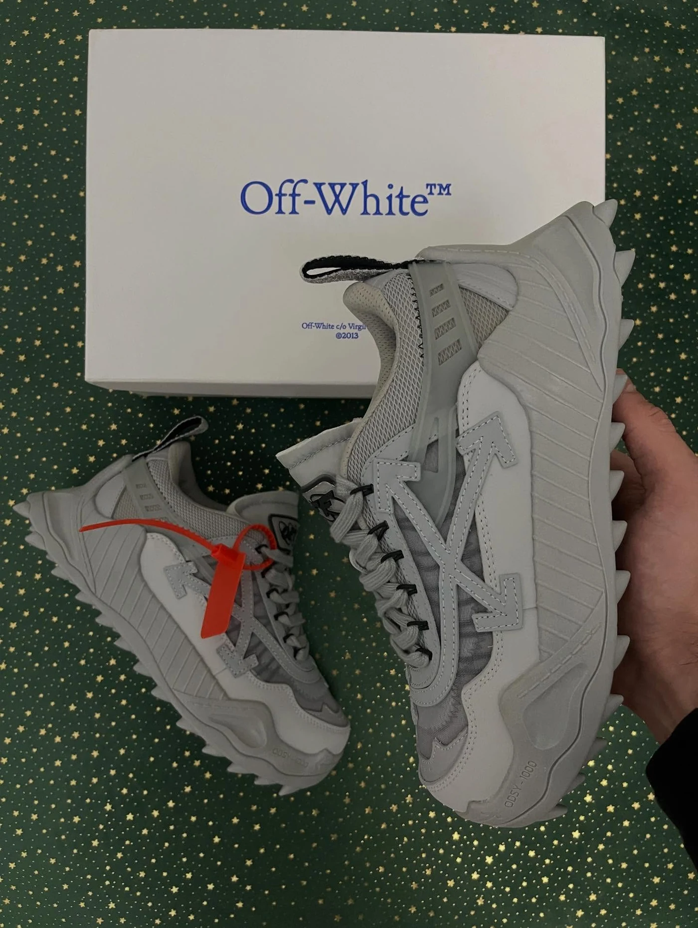 Off-White Odsy-1000 Light Grey, imaginea 3
