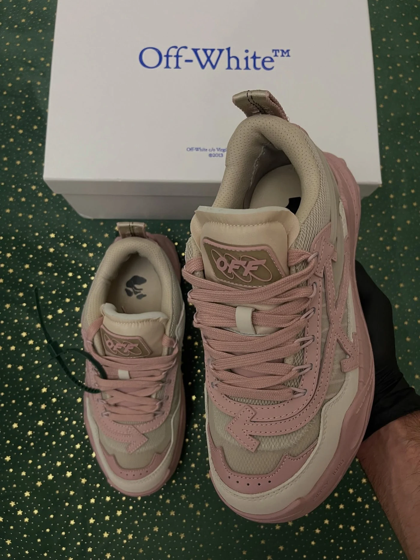 Off-White Odsy-1000 Pink & Beige, imaginea 10