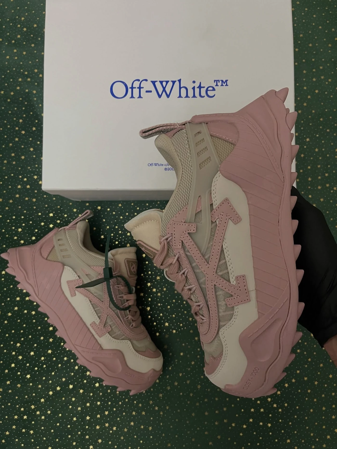 Off-White Odsy-1000 Pink & Beige, imaginea 3