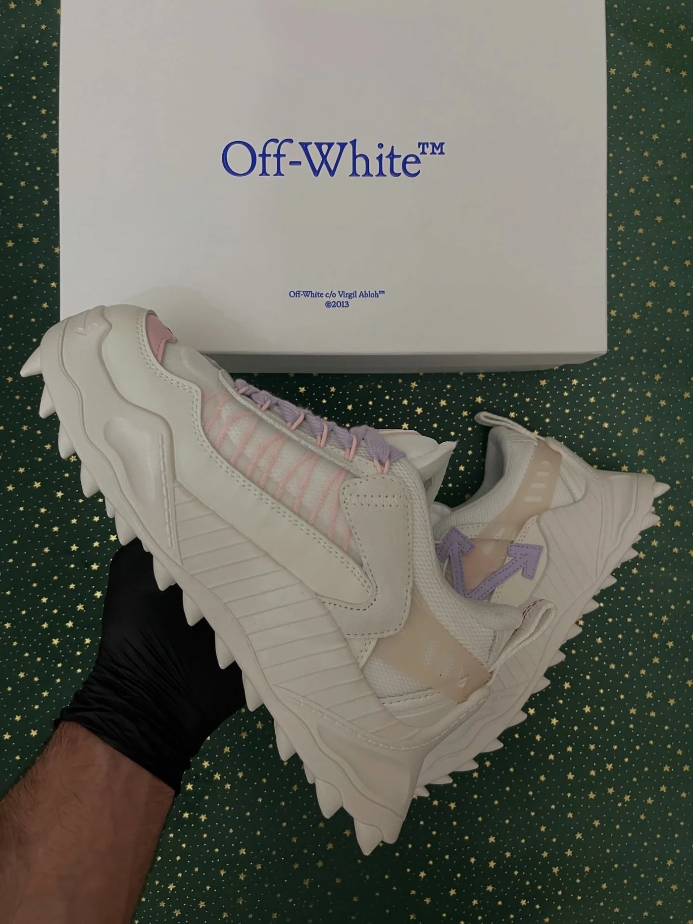 Off-White Odsy-1000 White Lilac, imaginea 9
