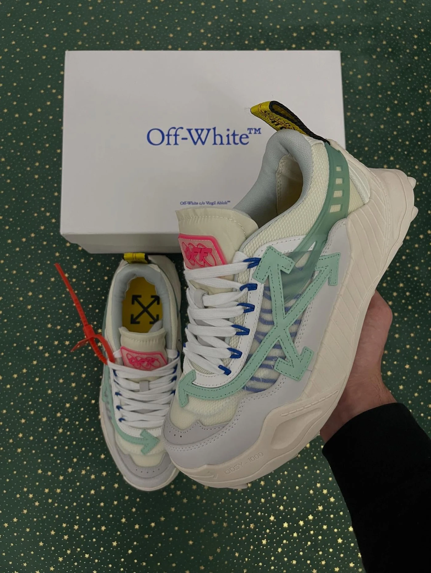Off-White Odsy-1000 White Pale Blue, imaginea 10