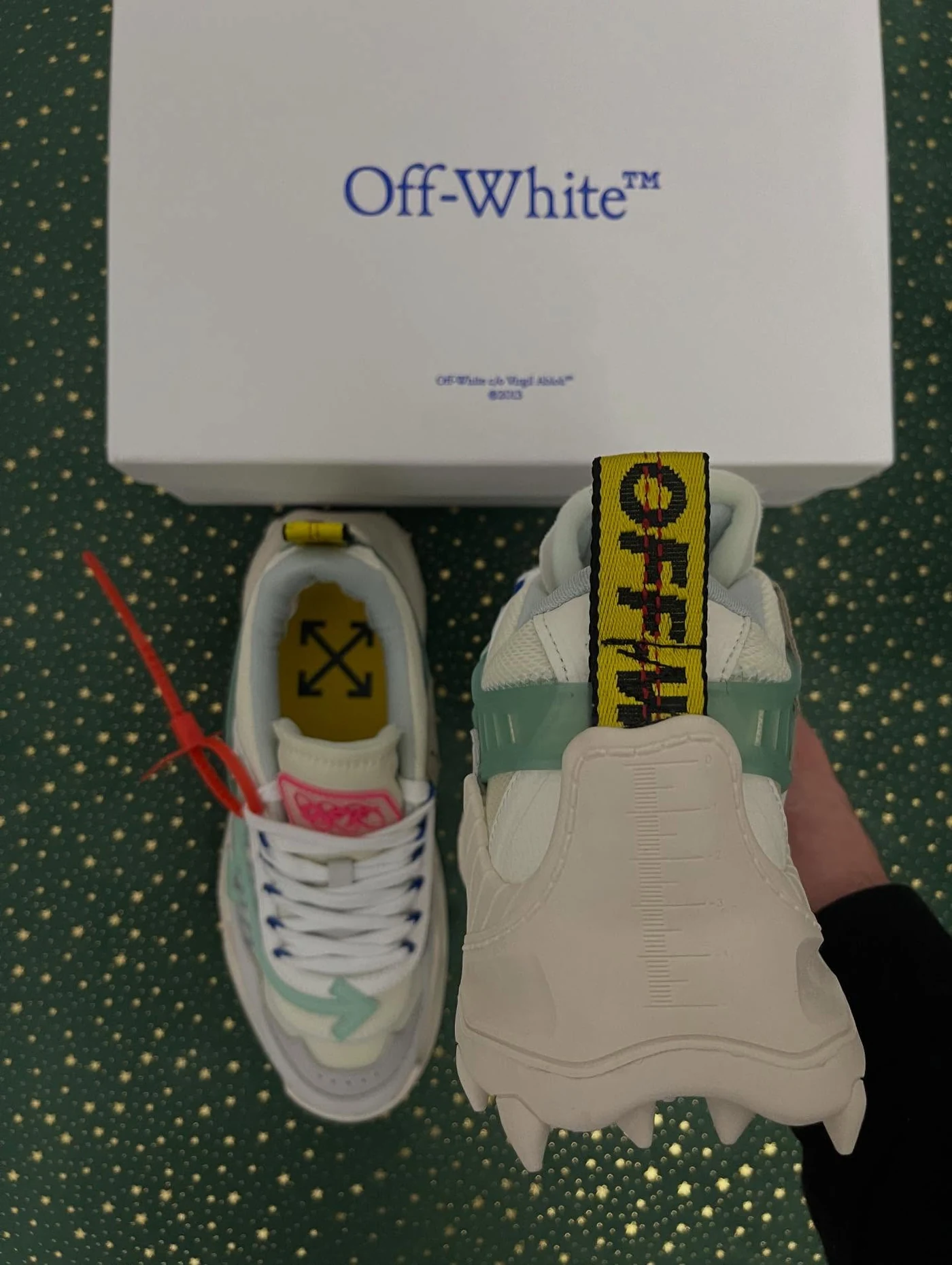 Off-White Odsy-1000 White Pale Blue, imaginea 11