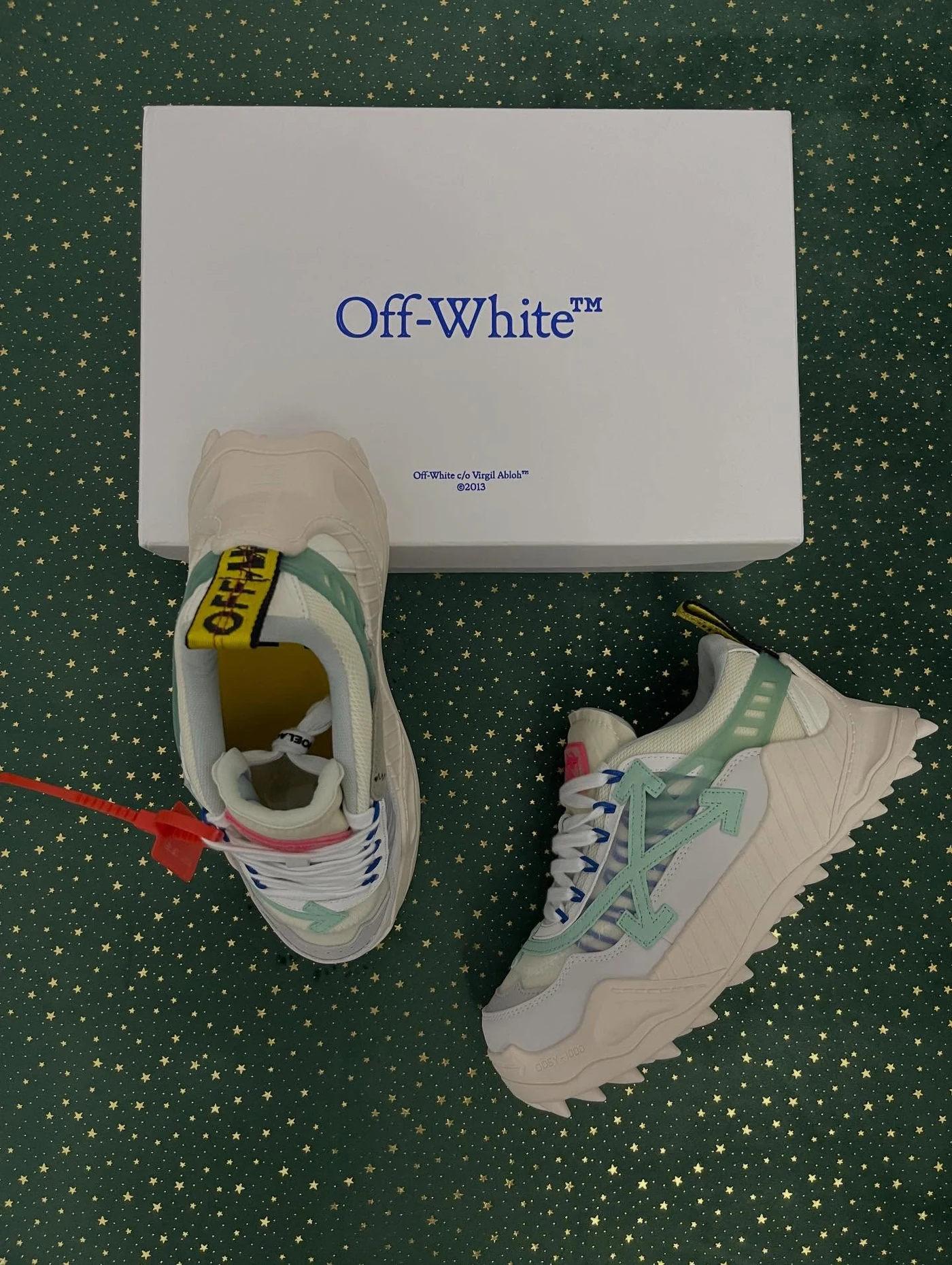 Off-White Odsy-1000 White Pale Blue, imaginea 12