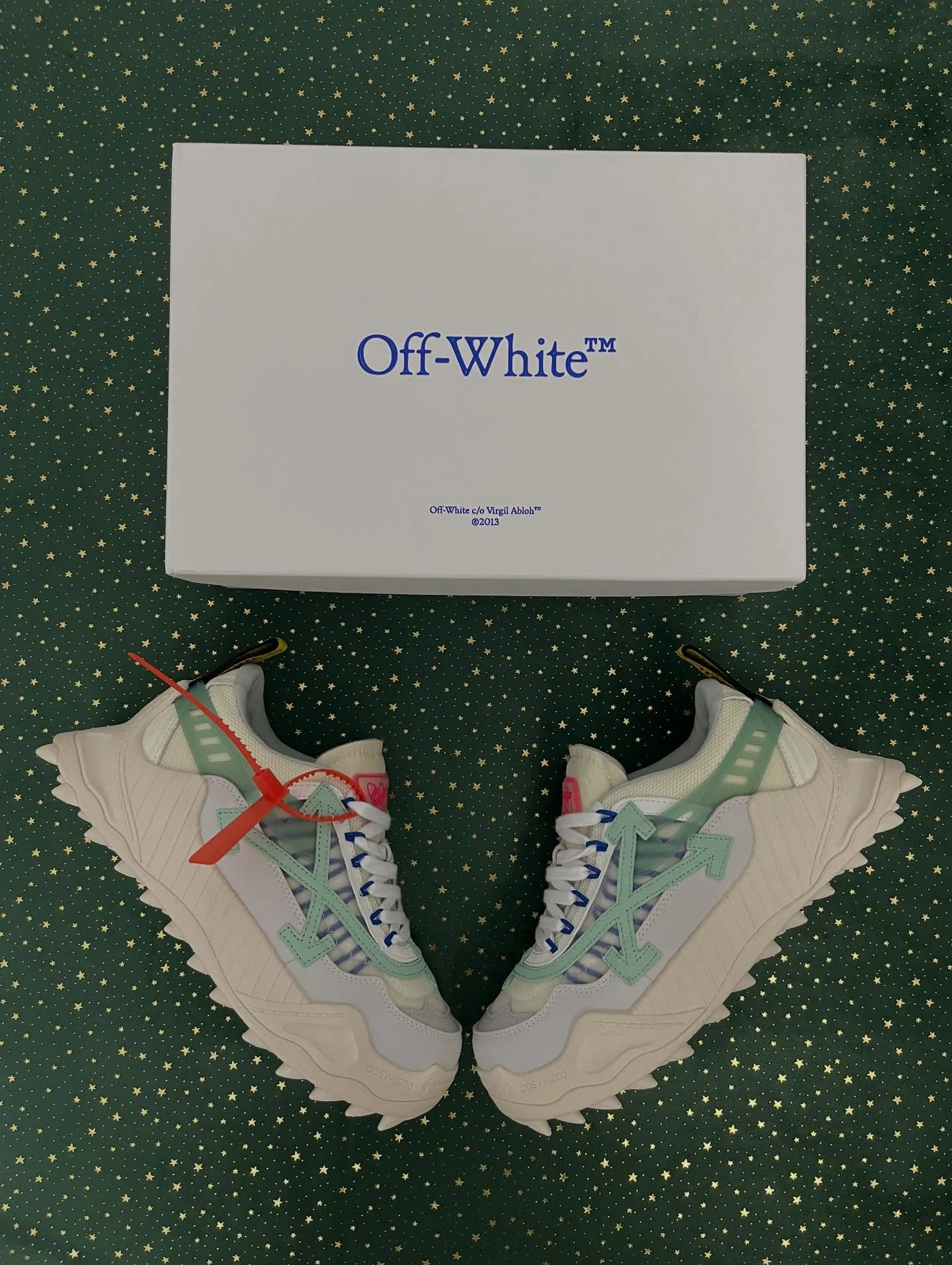 Off-White Odsy-1000 White Pale Blue, imaginea 2